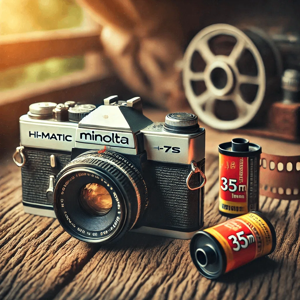 ミノルタ　7sビンテージカメラ アウトローのアウトドア(134)：写真の話⑪：昔の高級“コンパクト