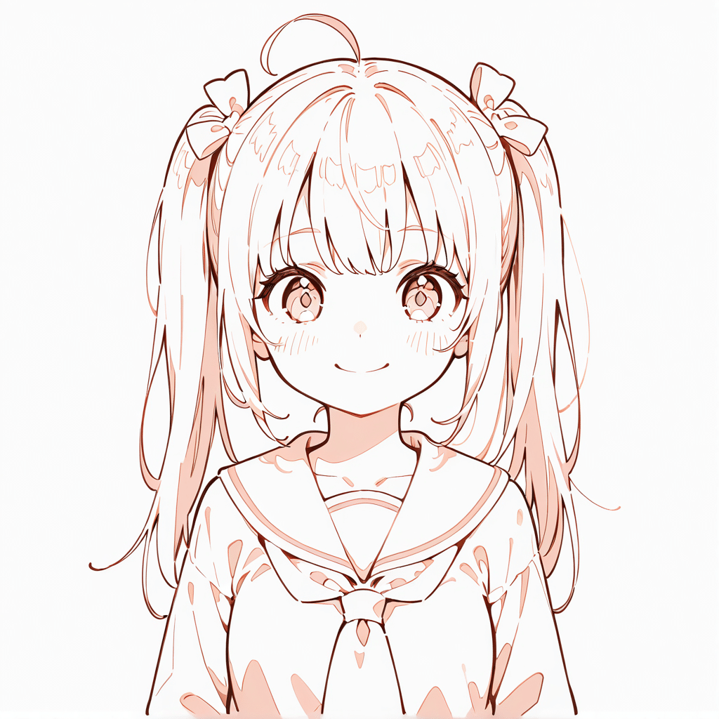 フルカラーイラストを線画化したい！『白紙i2i』の実習レポート