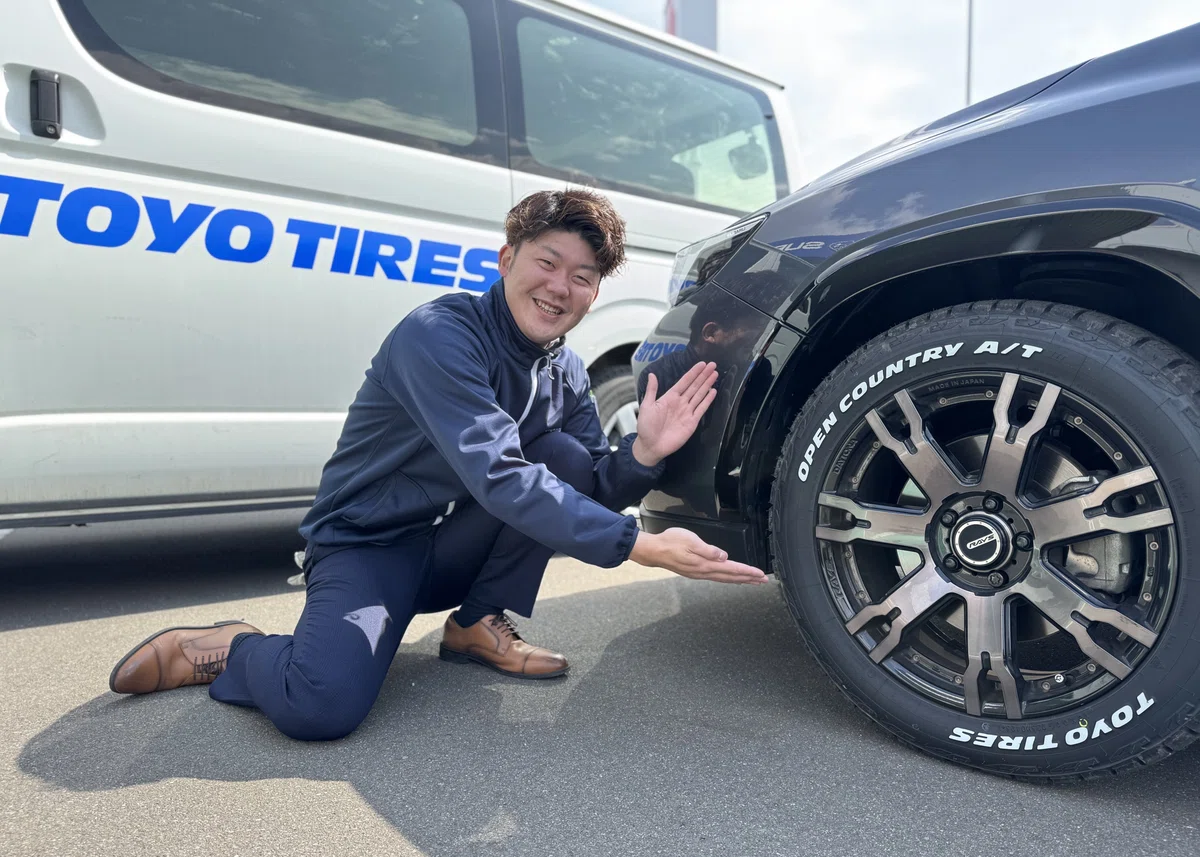 RAYSデイトナFDX F6 TOYOTIRES 何気なし OPENCOUNTRY R/T