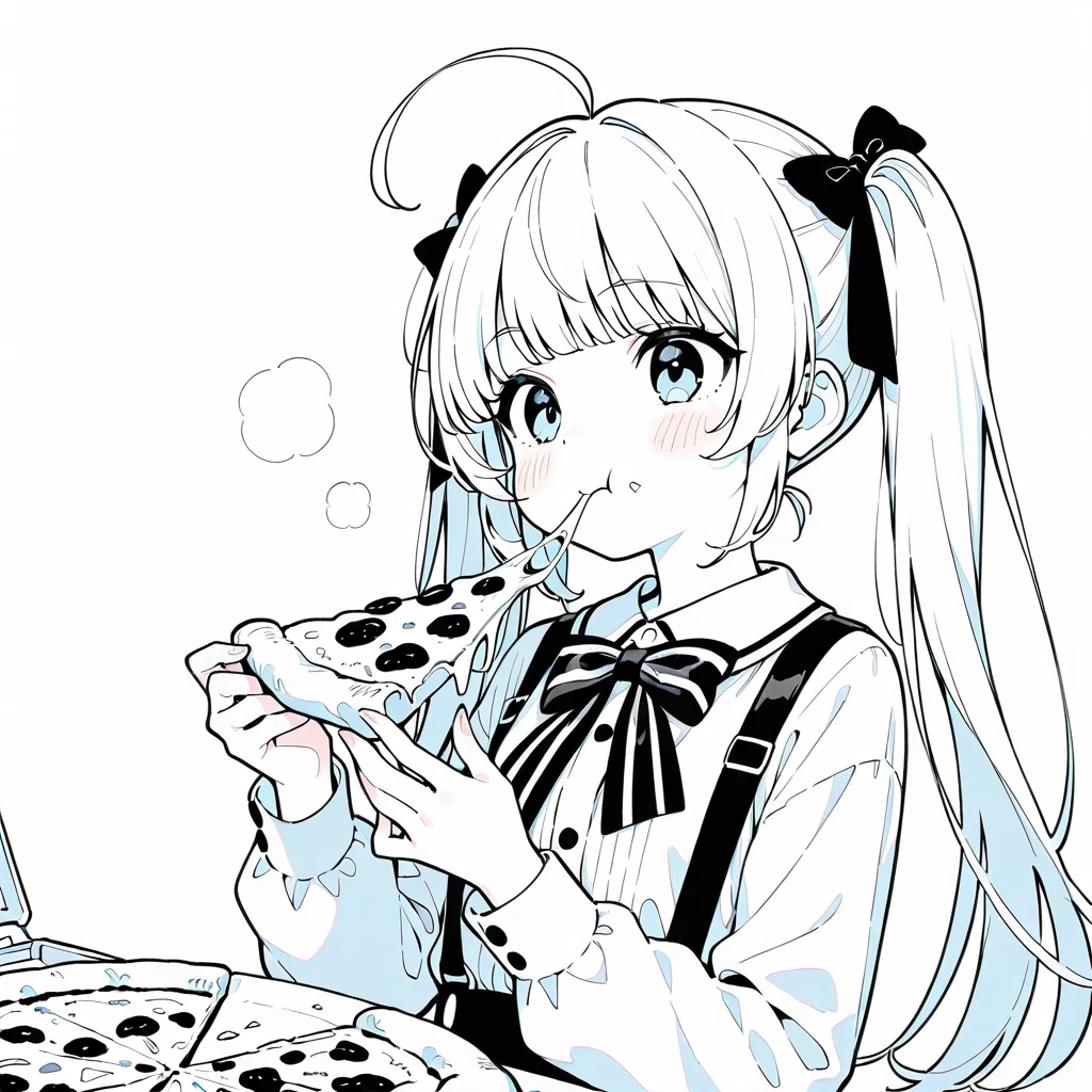 フルカラーイラストを線画化したい！『白紙i2i』の実習レポート