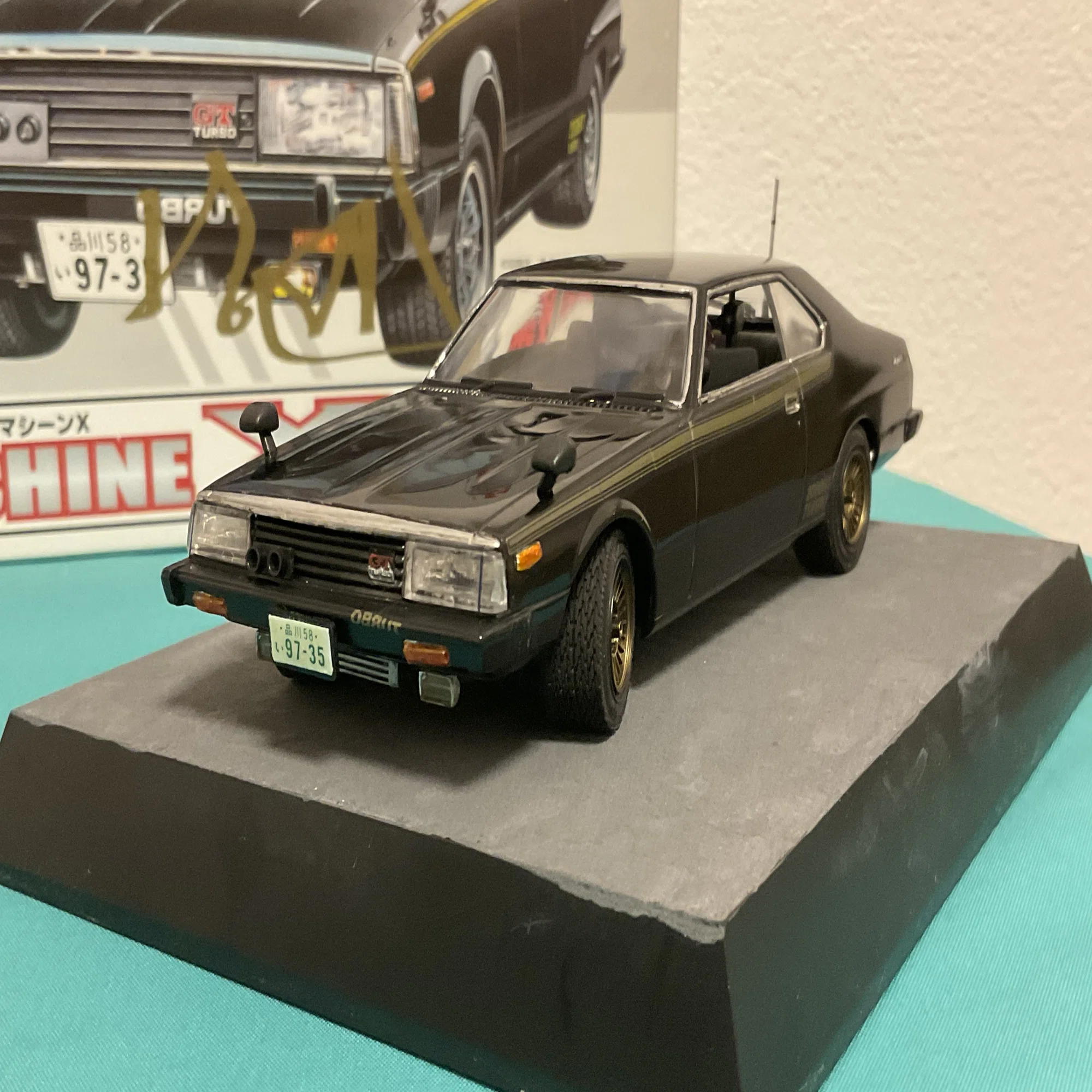 難産でした 西部警察 マシンX 1/32 新規制作｜模型アトリエ駿河 Model 