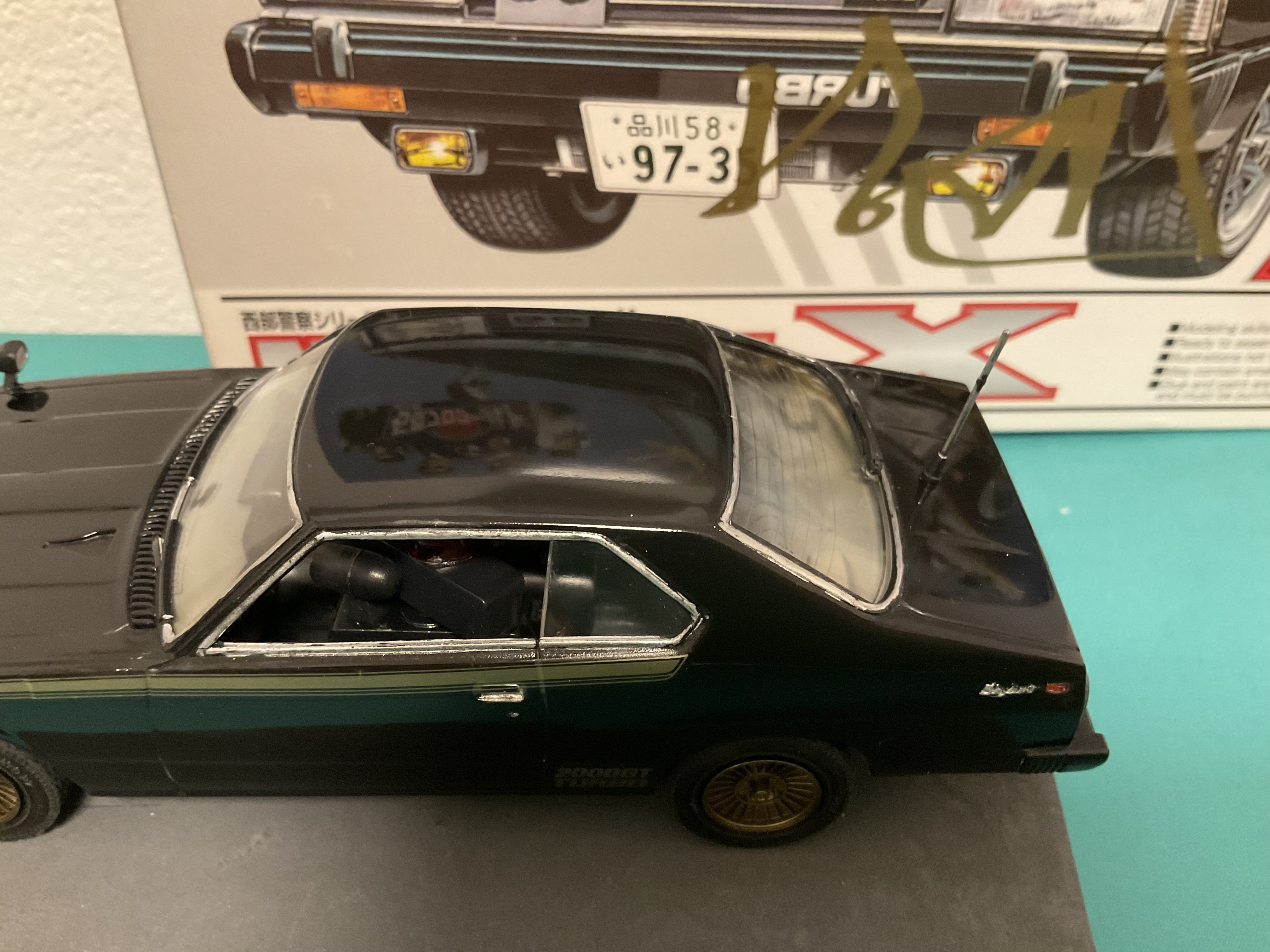 難産でした 西部警察 マシンX 1/32 新規制作｜模型アトリエ駿河 Model