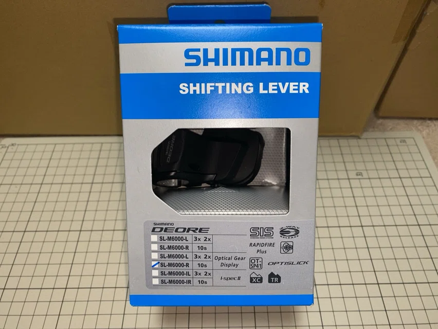 10速4点セット○シマノDEORE M6000シフター/RD&スプロケ/チェーン