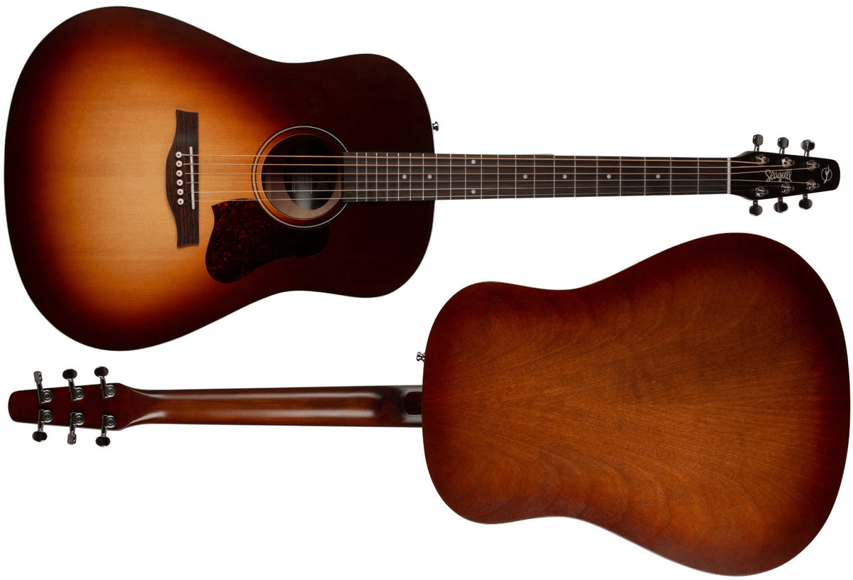 【1月中特価】シーガルEntourage Autumn Burst Amazon.com: Seagull Entourage Autumn Burst CW 6-String