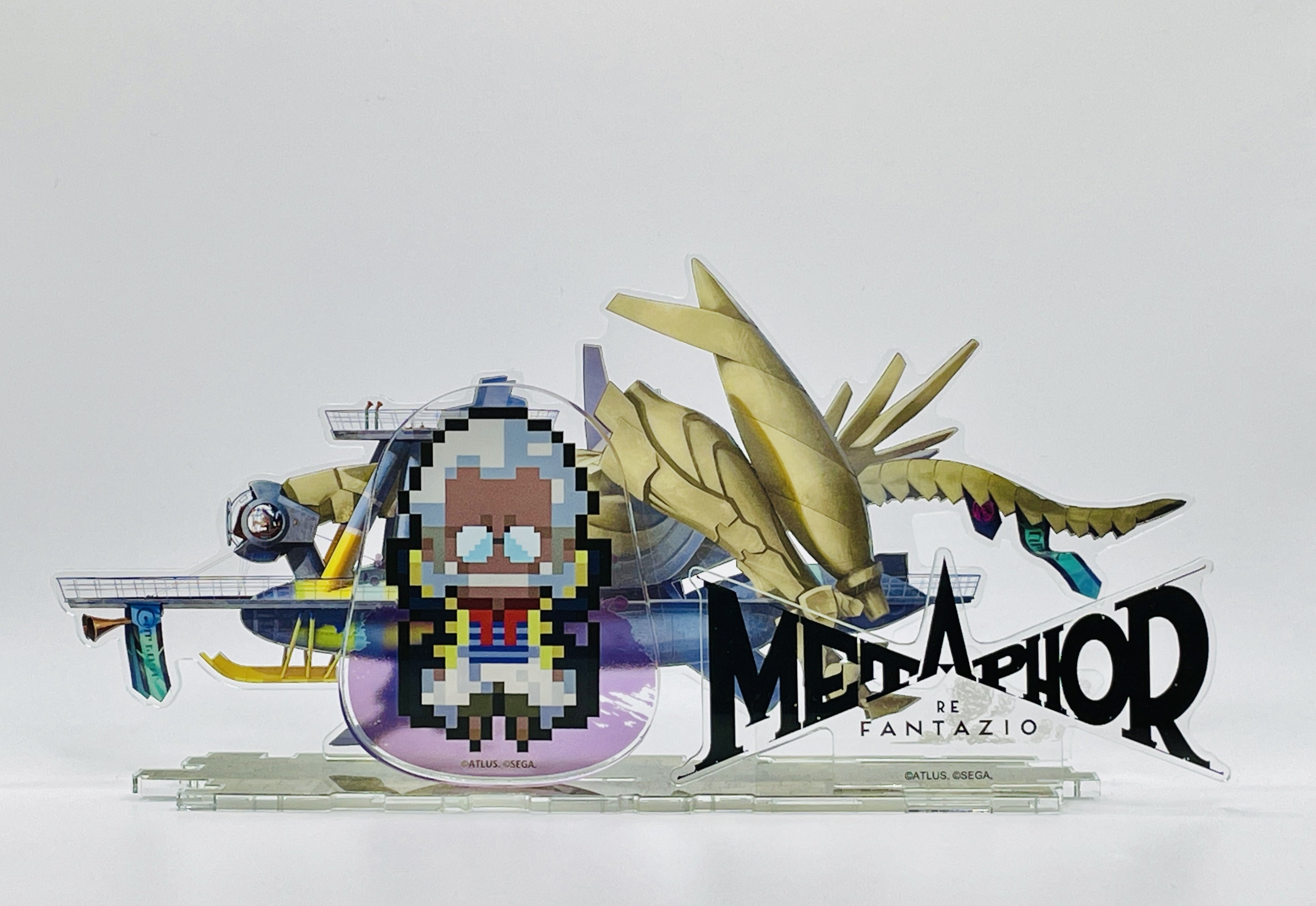 主人公　ルイ　ゆらゆらアクリルブロック　メタファー：リファンタジオ展　ぷちびっと メタファー展行ってきました｜flavan