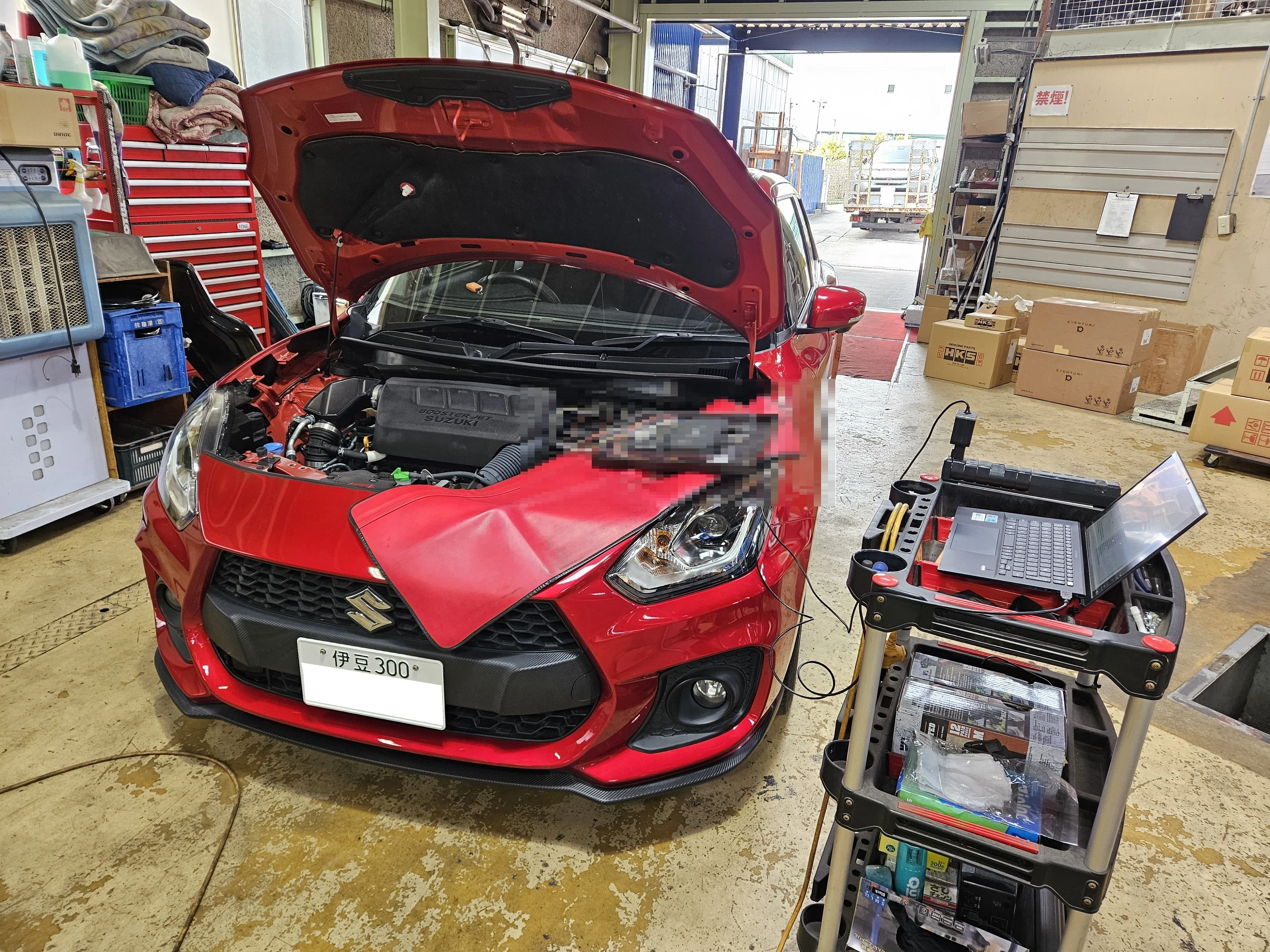 ZC33S スイフトスポーツの駆動系にまた新たな脆弱部分が発見されました