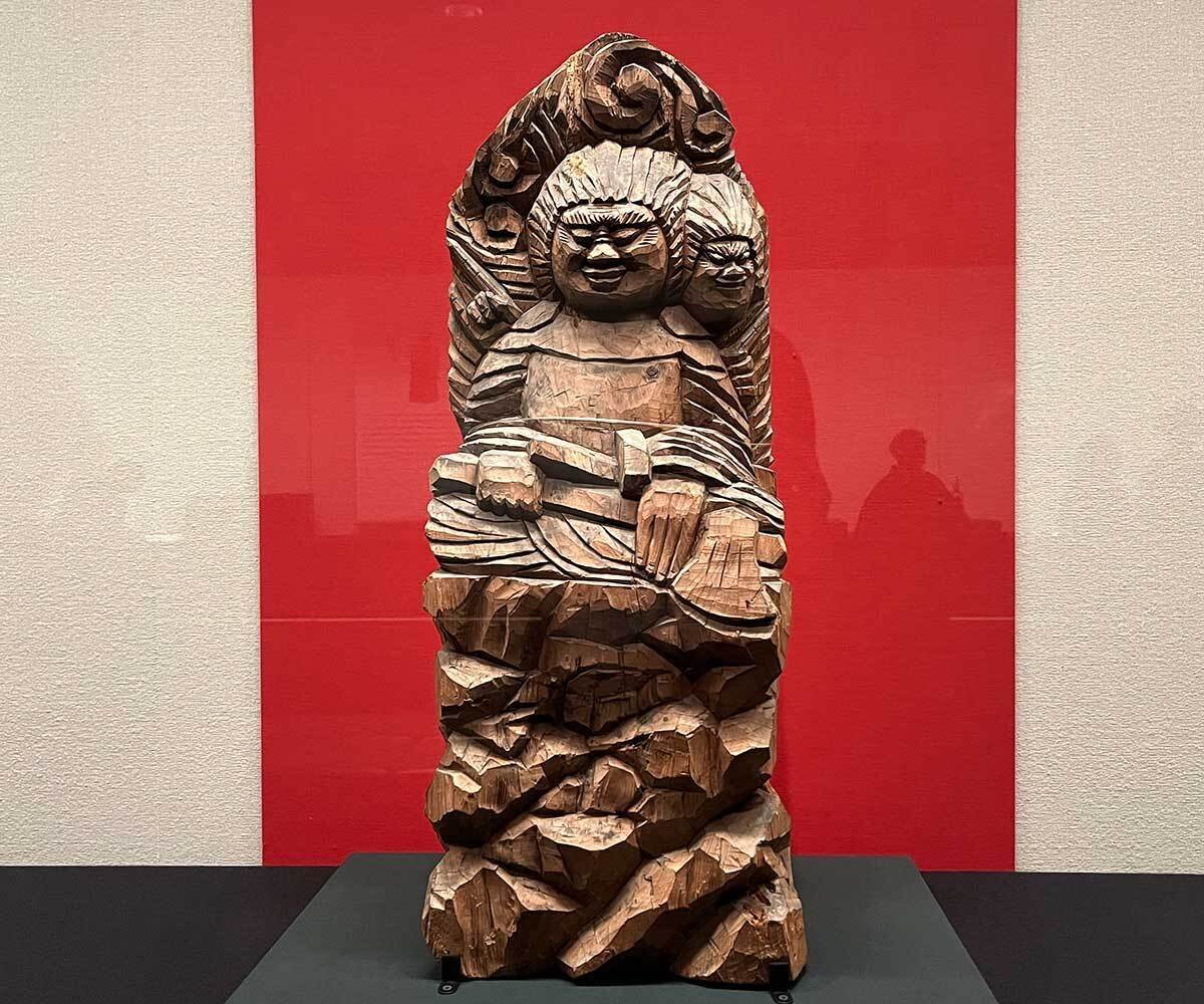 ジロウ1995さん専用注文の品、両面宿儺、円空仏模刻 ジロウ