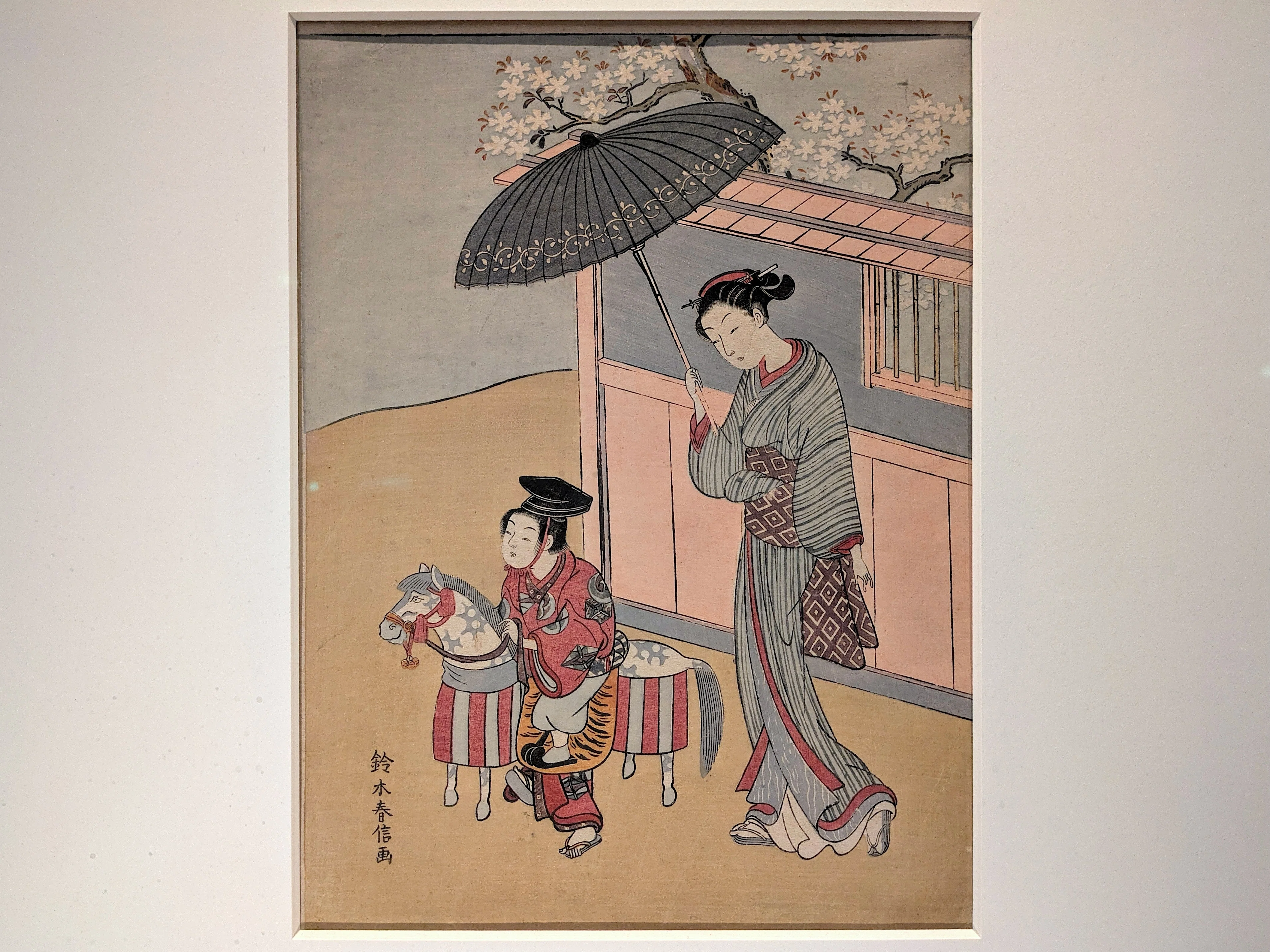 ひと足お先に桜が満開だった、東京国立博物館の「浮世絵の部屋」｜かわかわ