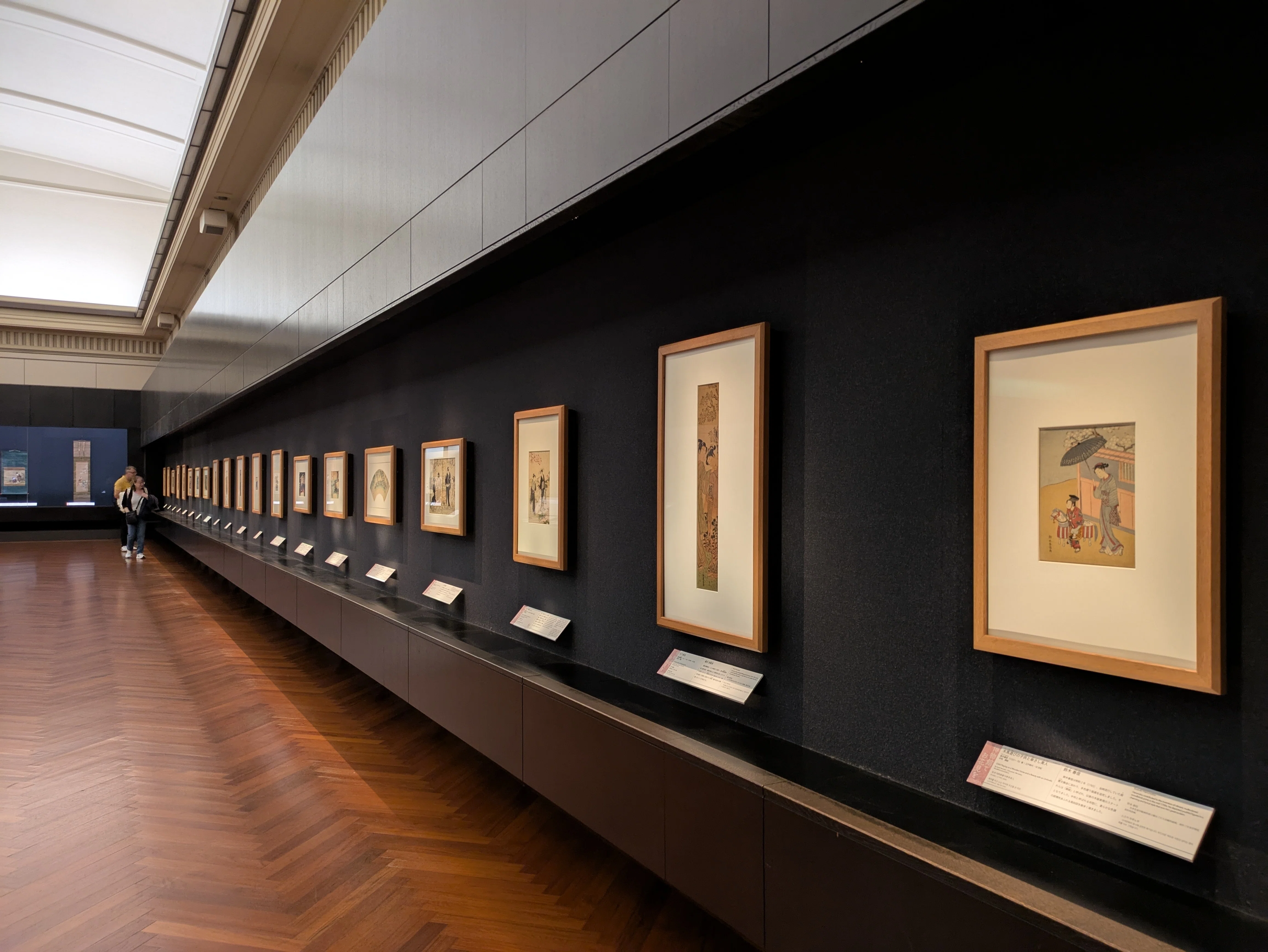 ひと足お先に桜が満開だった、東京国立博物館の「浮世絵の部屋」｜かわかわ