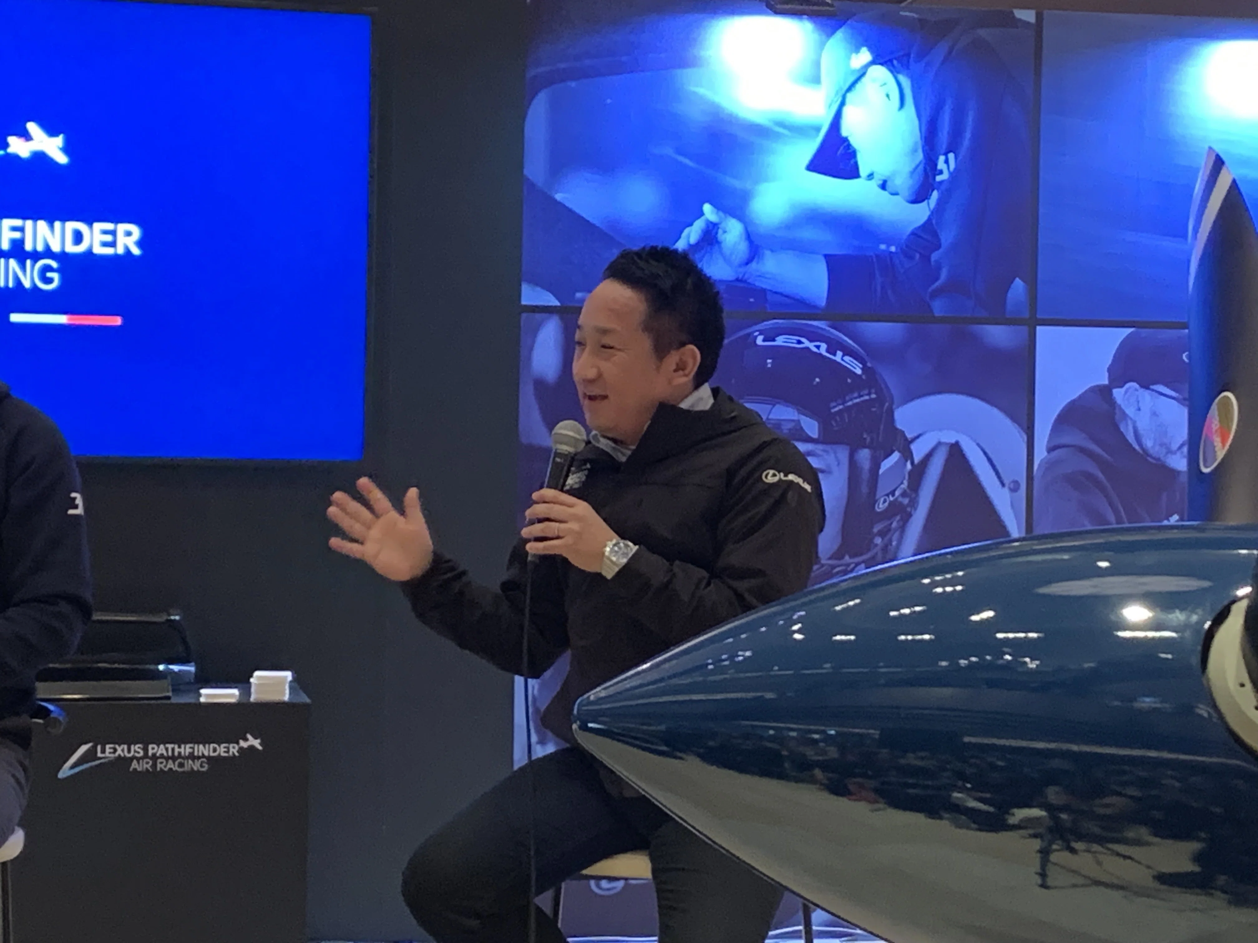 レポート】トークショー：LEXUS PATHFINDER AIR RACING ―空と陸での