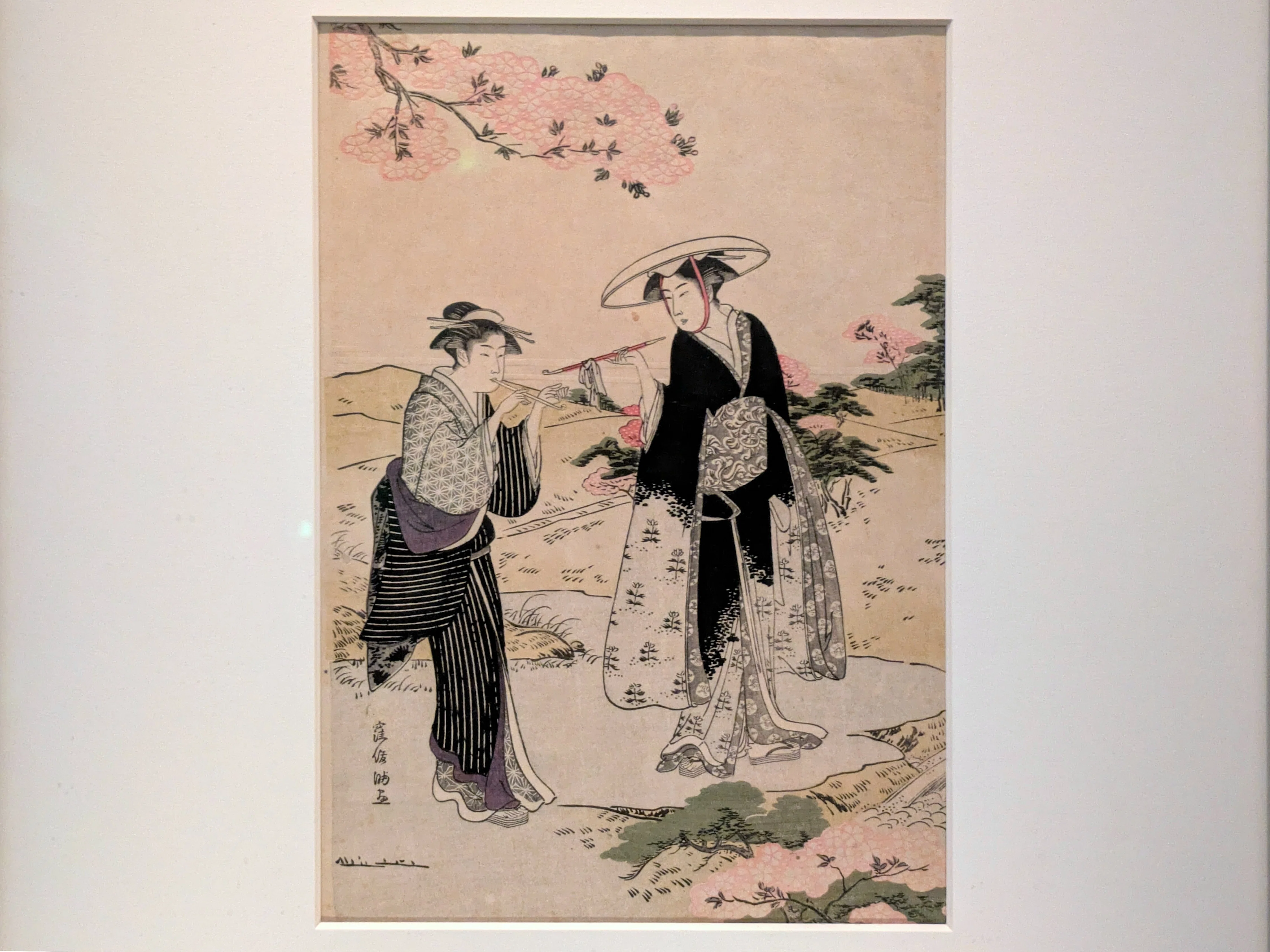 ひと足お先に桜が満開だった、東京国立博物館の「浮世絵の部屋」｜かわかわ