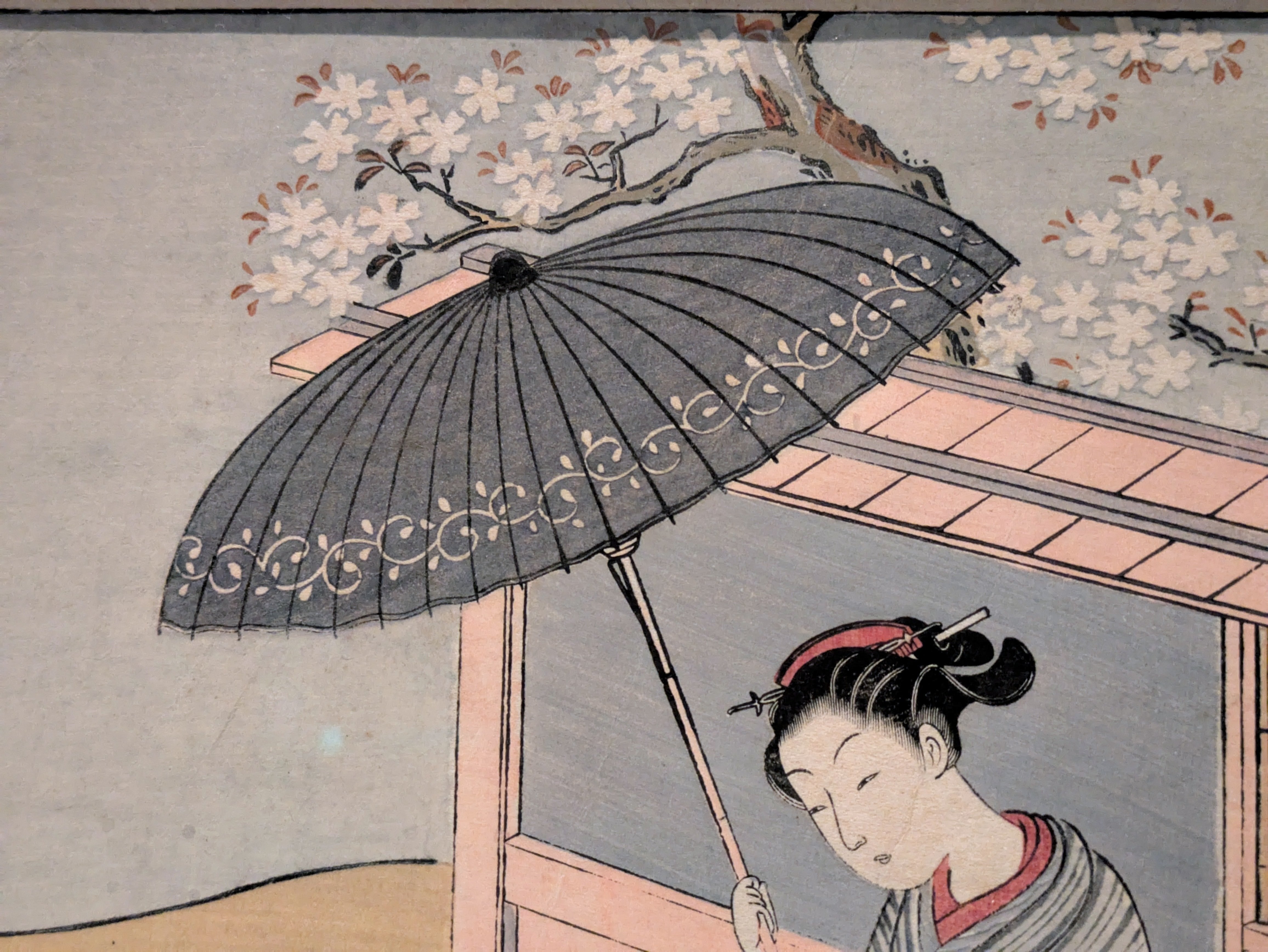 浮世絵版画「東京桜田風景」 浮世絵版画「東京桜田風景」