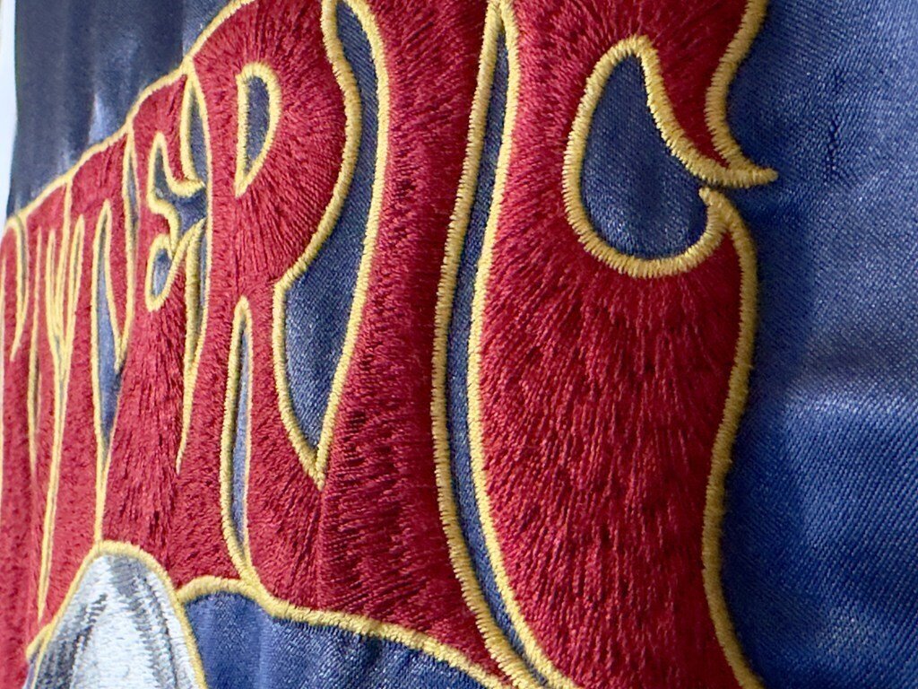 ヒステリックグラマー バイカーガール スカジャン HYSTERIC GLAMOUR（ヒステリックグラマー）の「SNAKE&SKULL刺繍
