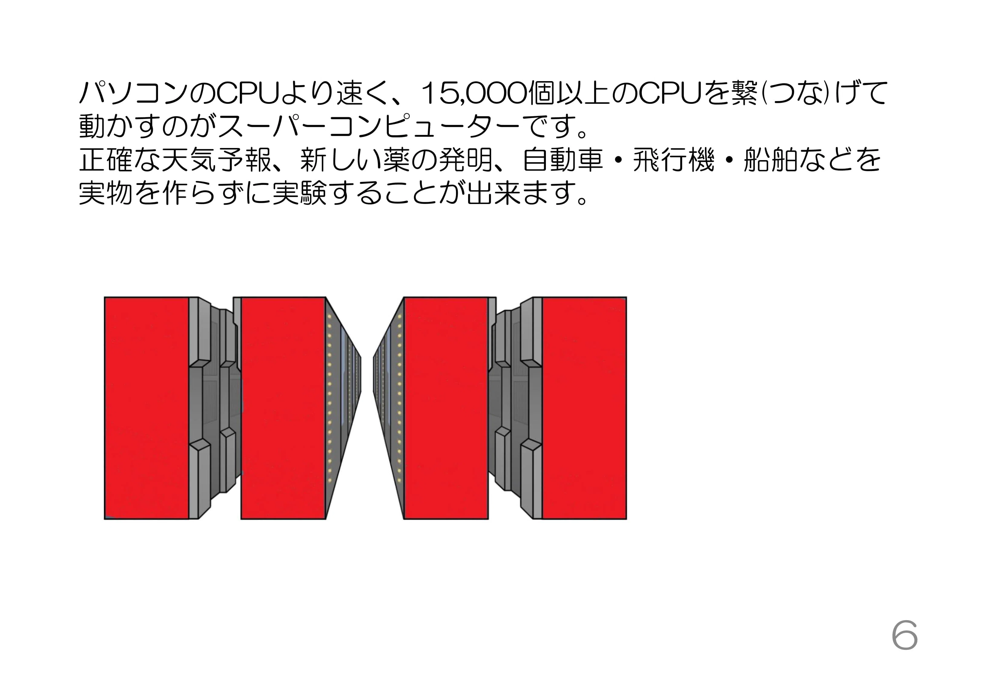 小学校高学年向けにコンピュータの動作原理を判り易く説明。何故0と1