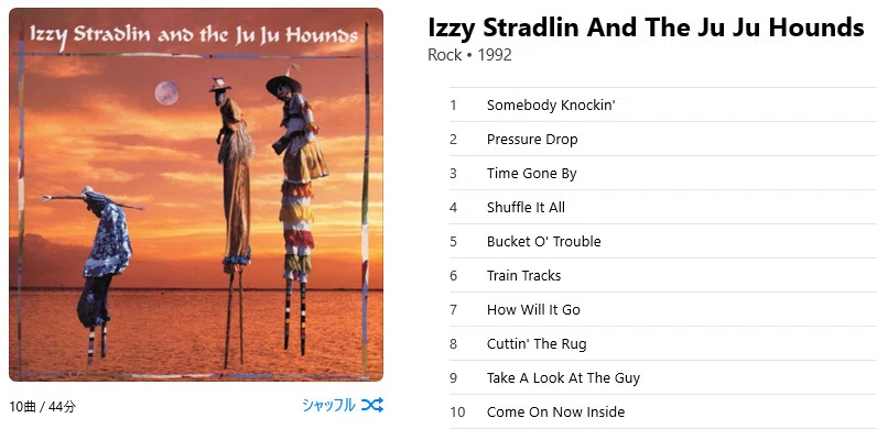 Izzy Stradlin & The Ju Ju Hounds にまつわる話｜小泉伊佐美