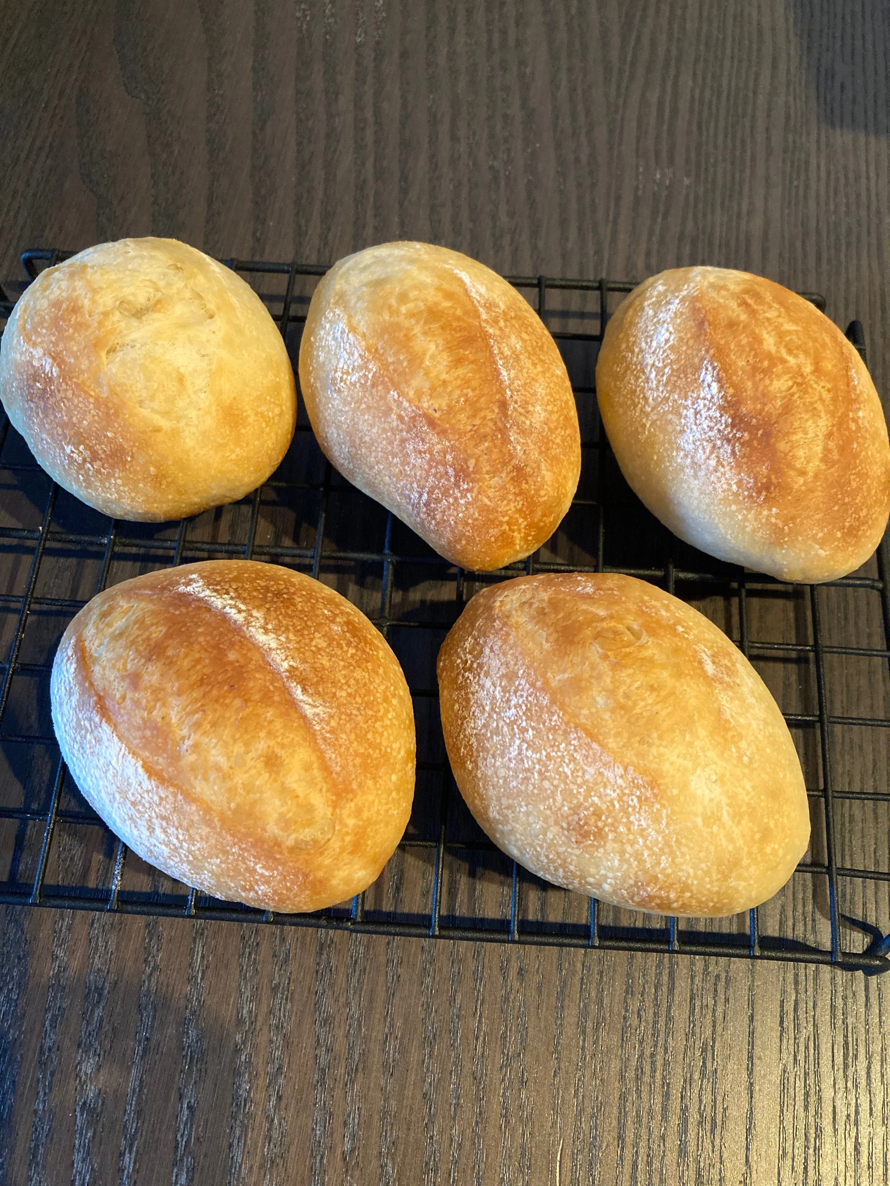 焼き日記 ホシノ酵母のミニフランス｜ぽんちゃん