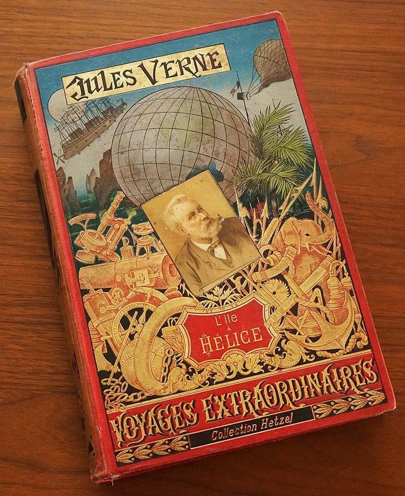 ジュールヴェルヌ初版本 気球に乗って五週間 ジュールヴェルヌ初版本 気球に乗って五週間 ジュールヴェルヌ初版本