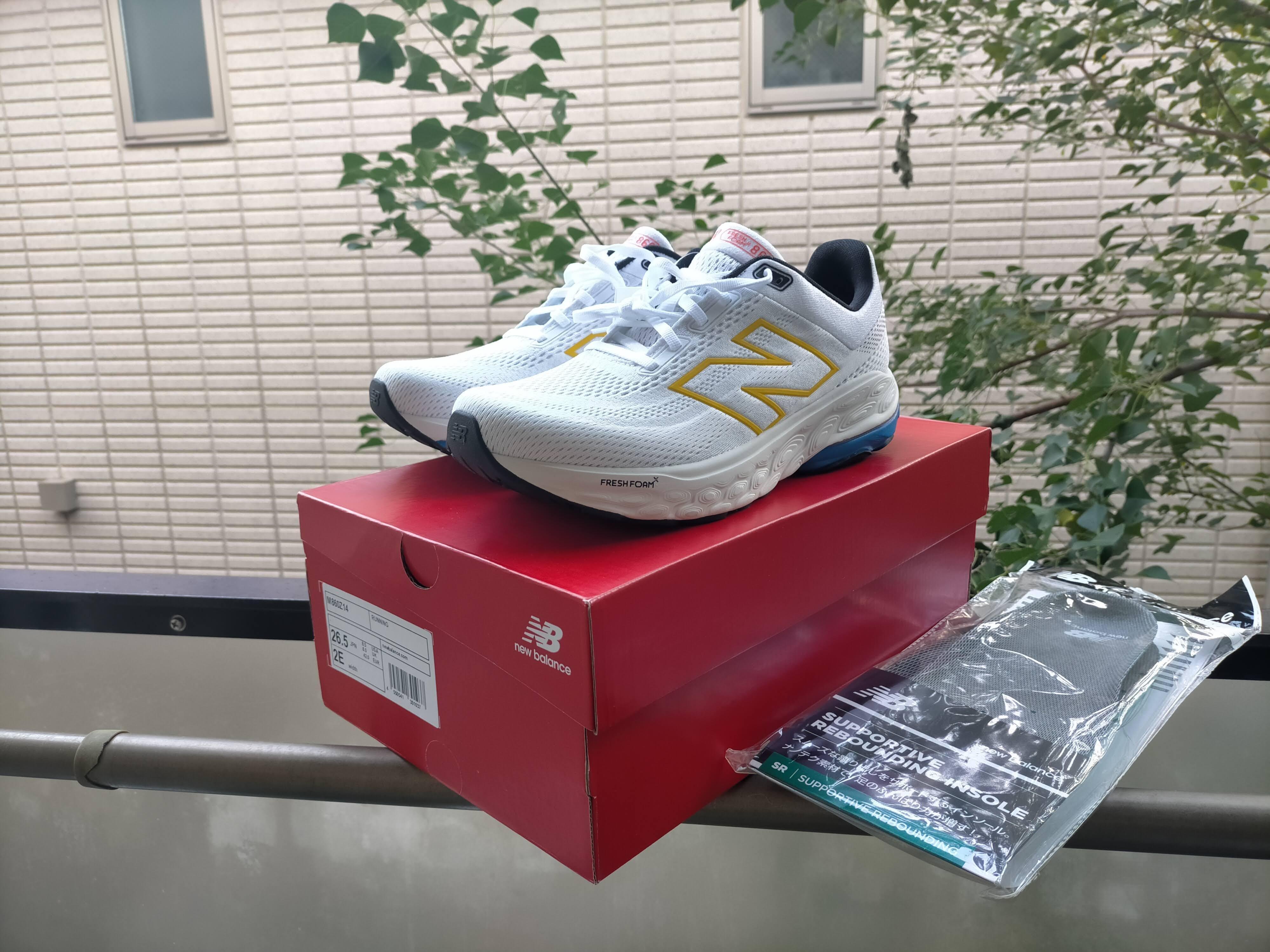 【新品未使用】NB フレッシュ フォーム X 860 自費レビュー｜ニューバランス フレッシュフォーム X 860 v13