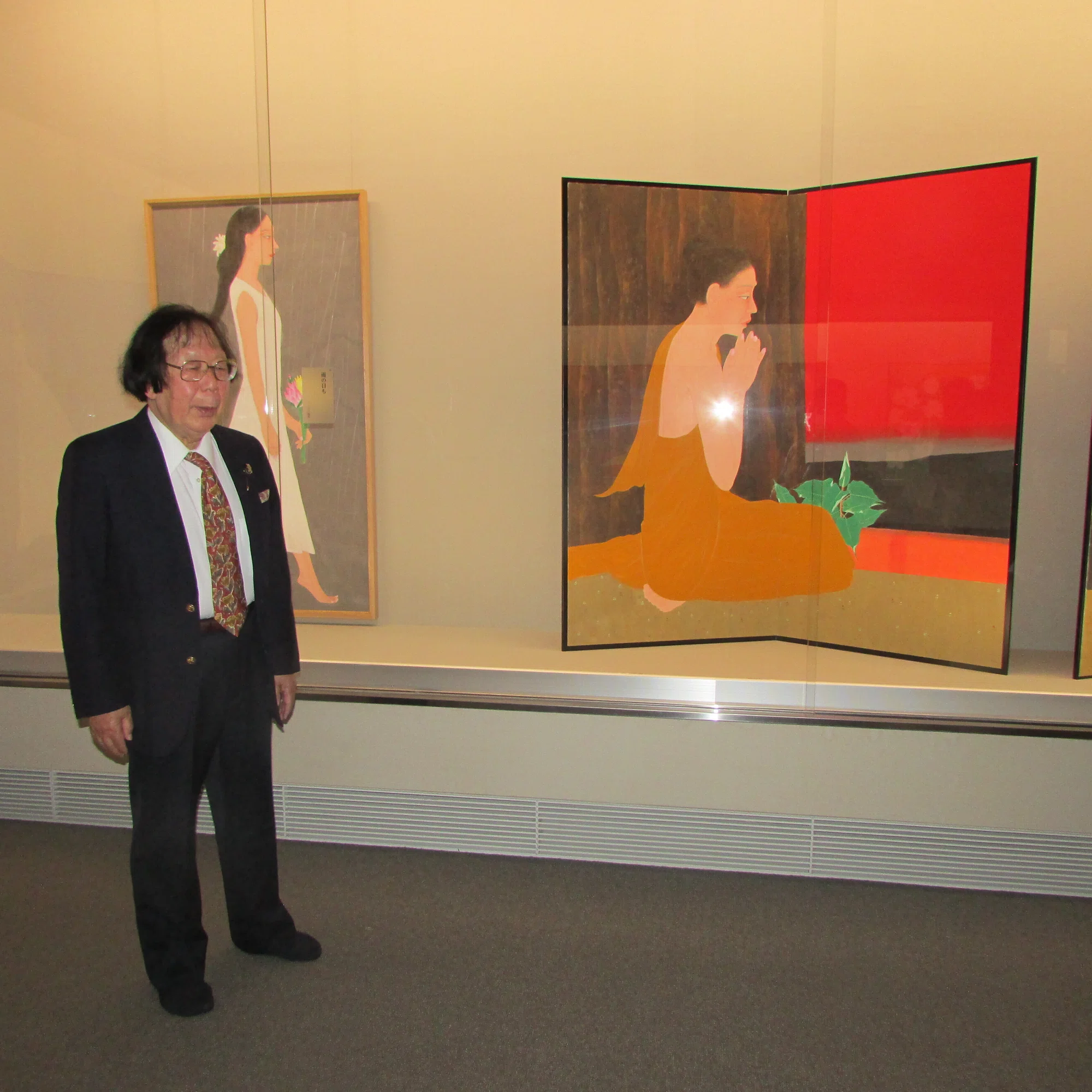 京都で「畠中光享日本画展 清浄光明を描く」｜白鳥 正夫