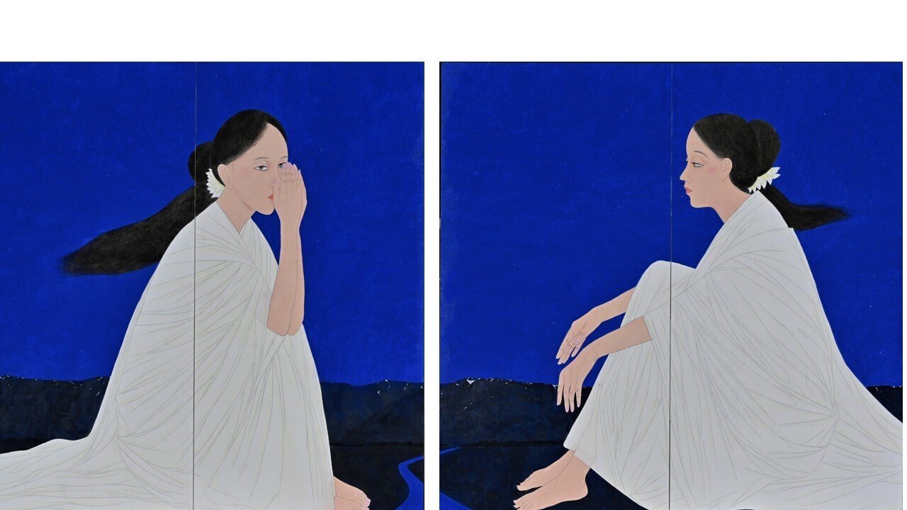 京都で「畠中光享日本画展 清浄光明を描く」｜白鳥 正夫
