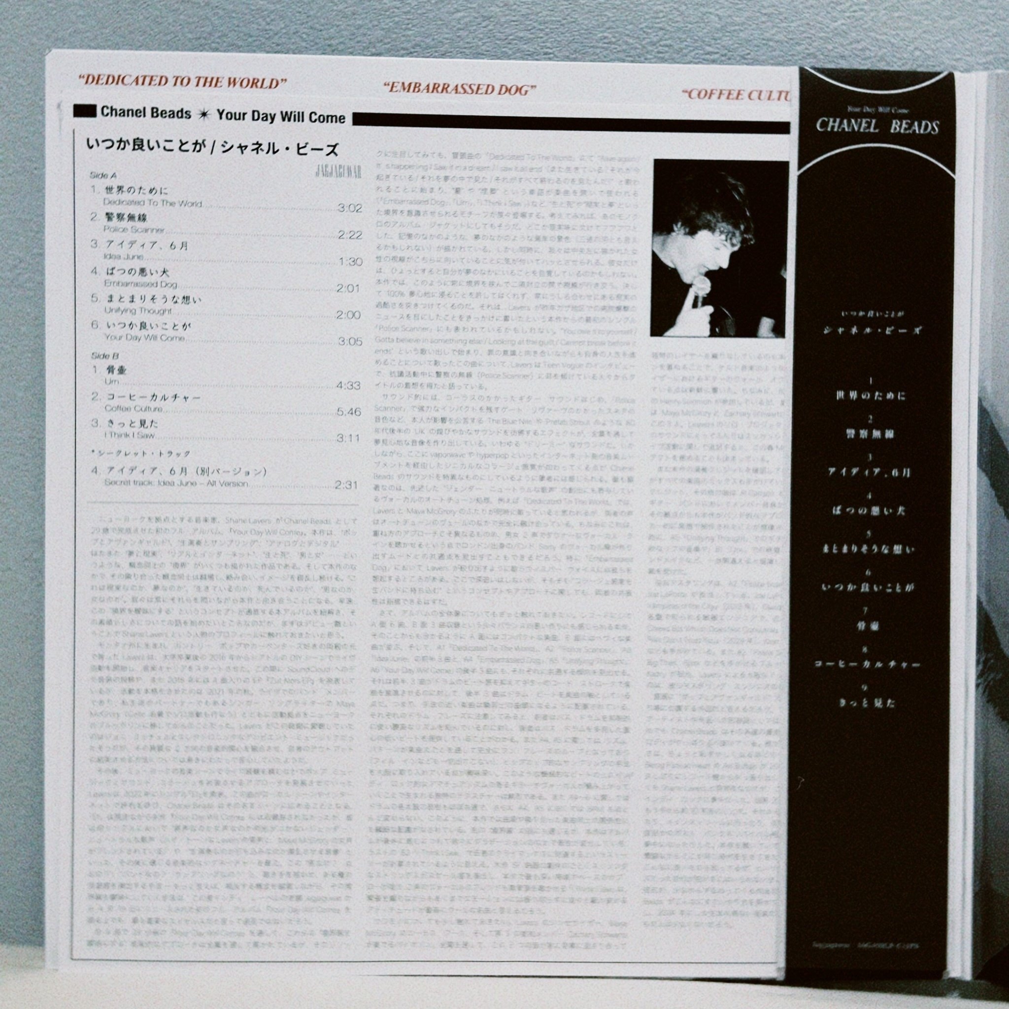 いつか良いことが /Chanel Beads シャネル・ビーズ 「いつか良いことが」 日本特別盤 レッド