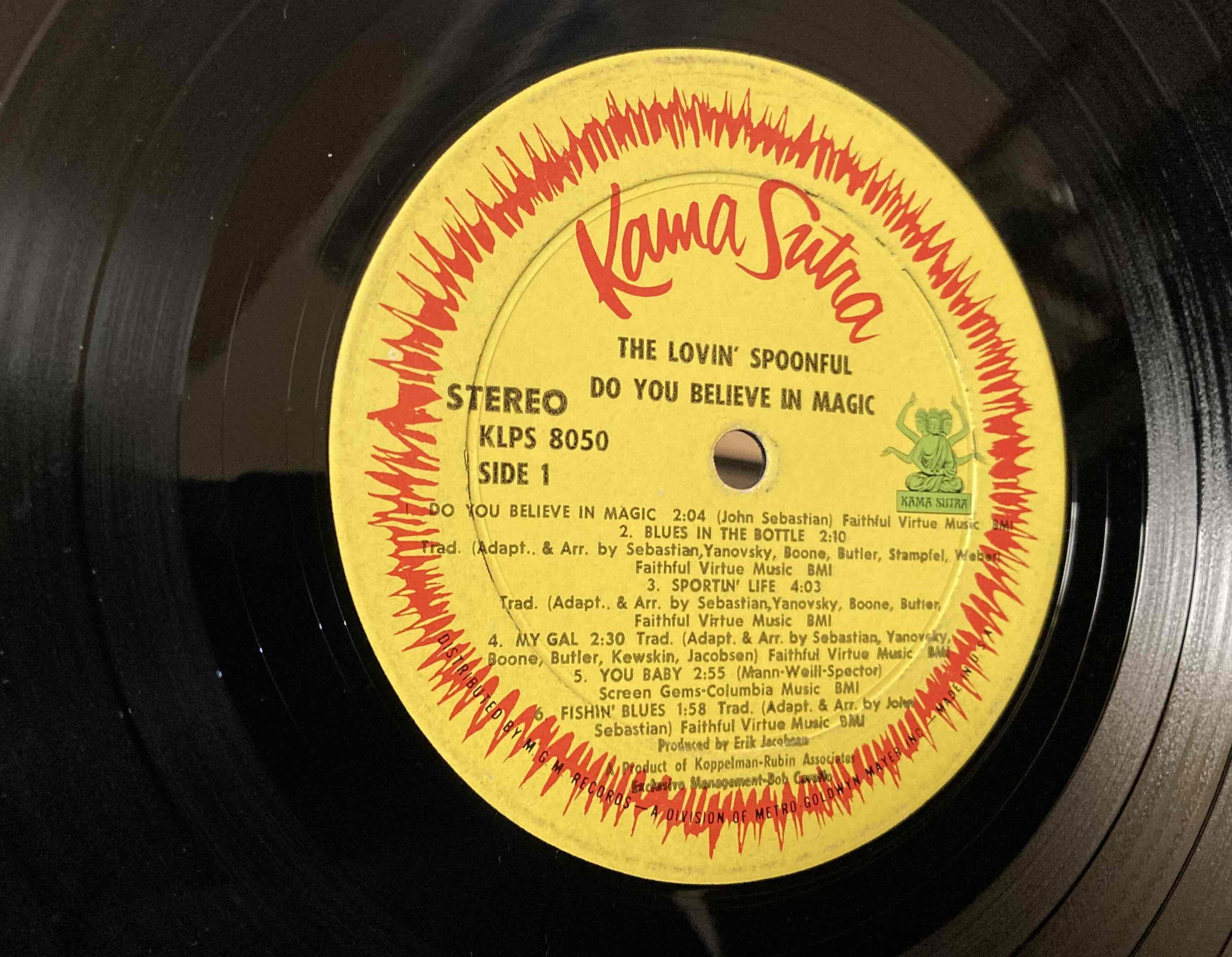Lovin' Spoonful[ Do You Believe in Magic] Kama Sutra KLPS