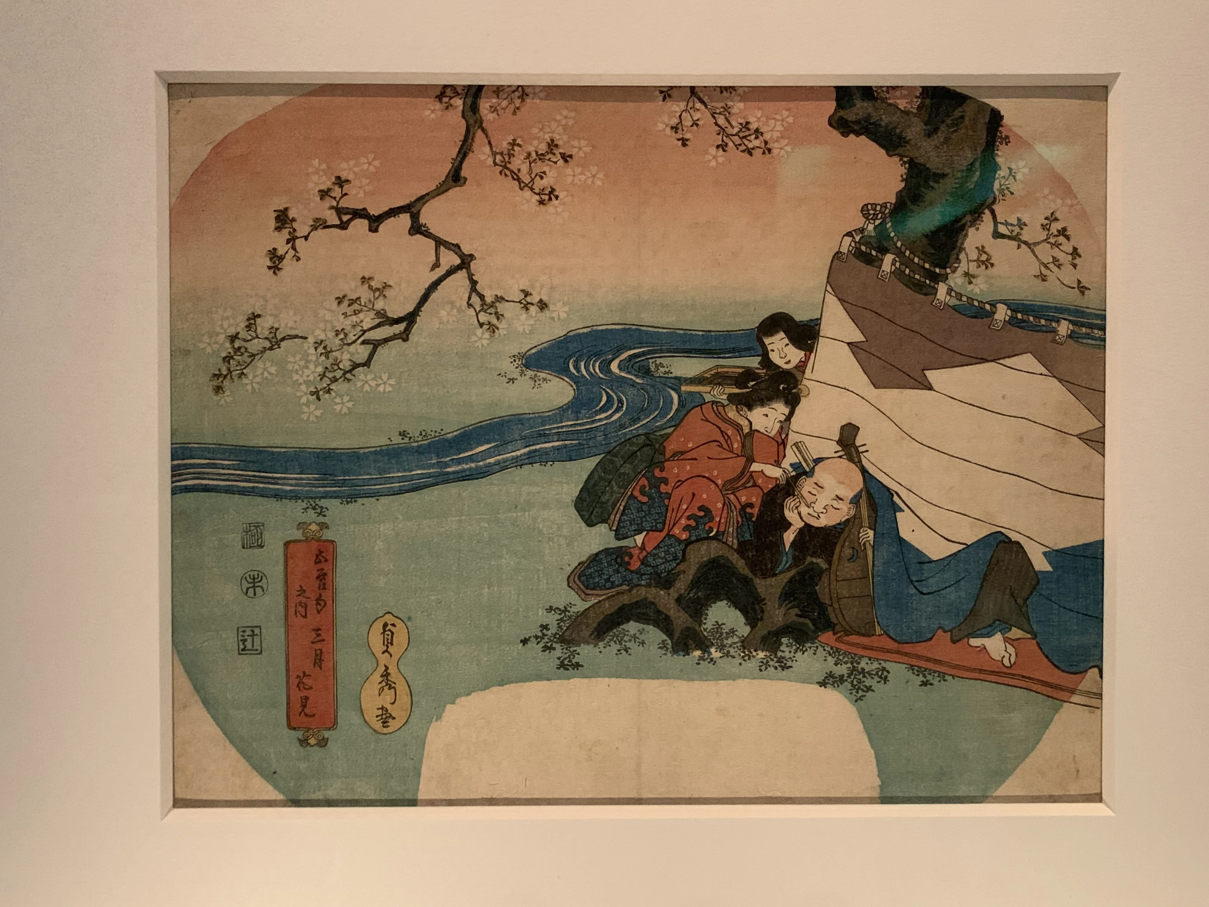 歌川広重の桜の多種多様さがすごくて流石って感じ【東博 博物館でお