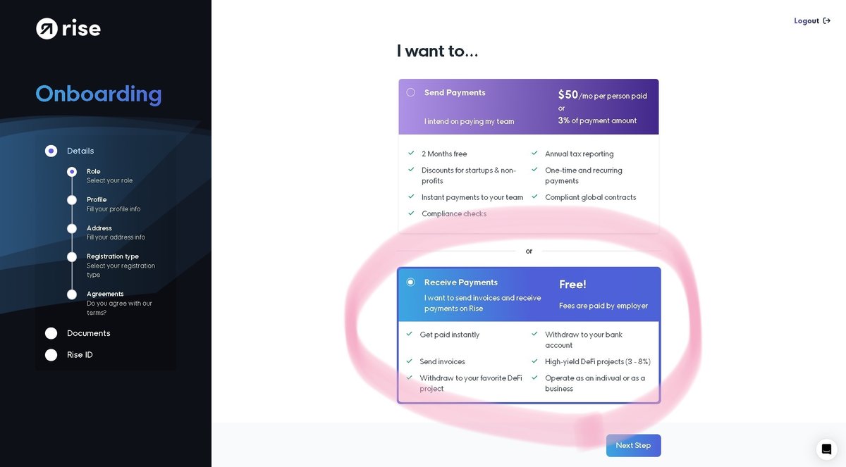 rise のアカウント作成方法 その2｜はやま