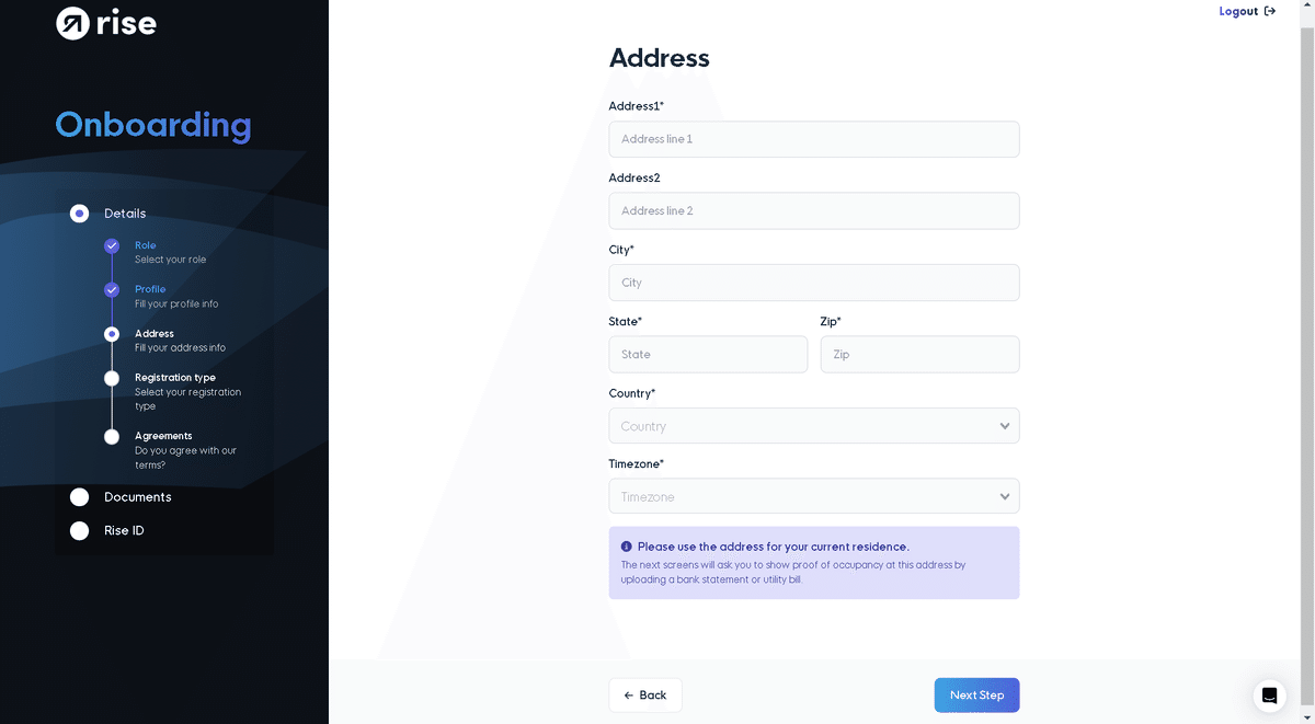 rise のアカウント作成方法 その2｜はやま