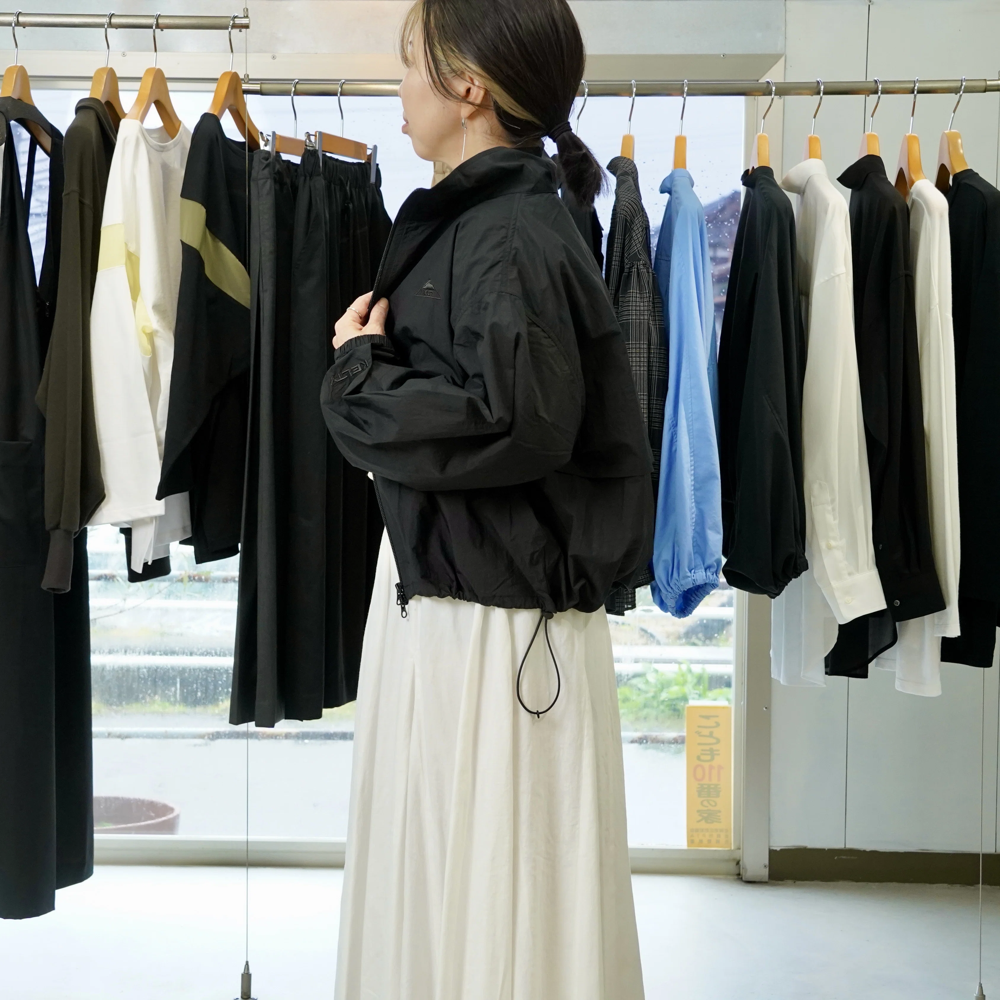 KELTY ブラック　ショート丈　ナイロンブルゾン KELTY】別注ナイロンブルゾン｜ジャケット/ブルゾン｜ニコル公式通販