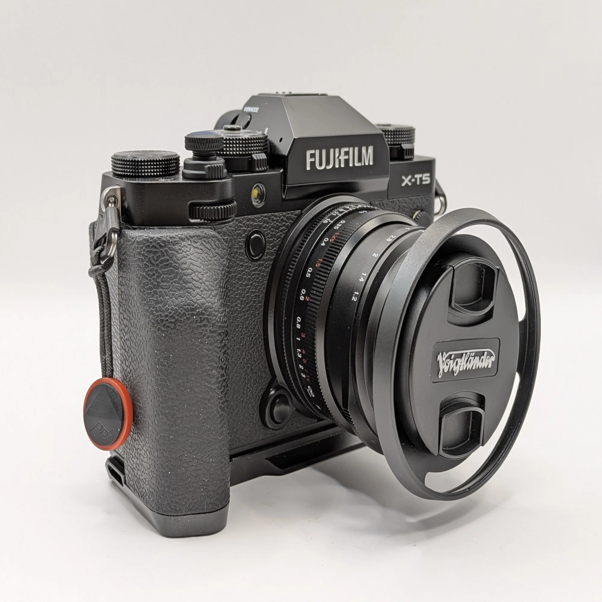 X-T5のグリップ力を向上させたい！ - SmallRig X-T5専用L型グリップ 