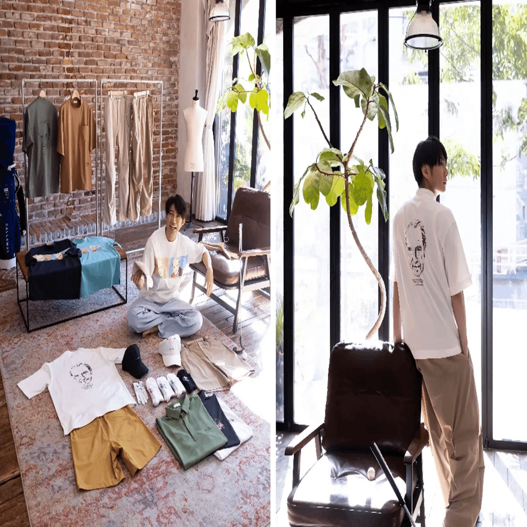 相葉雅紀 × キャロウェイ：日常を彩る、大人のためのゴルフウェア｜nana