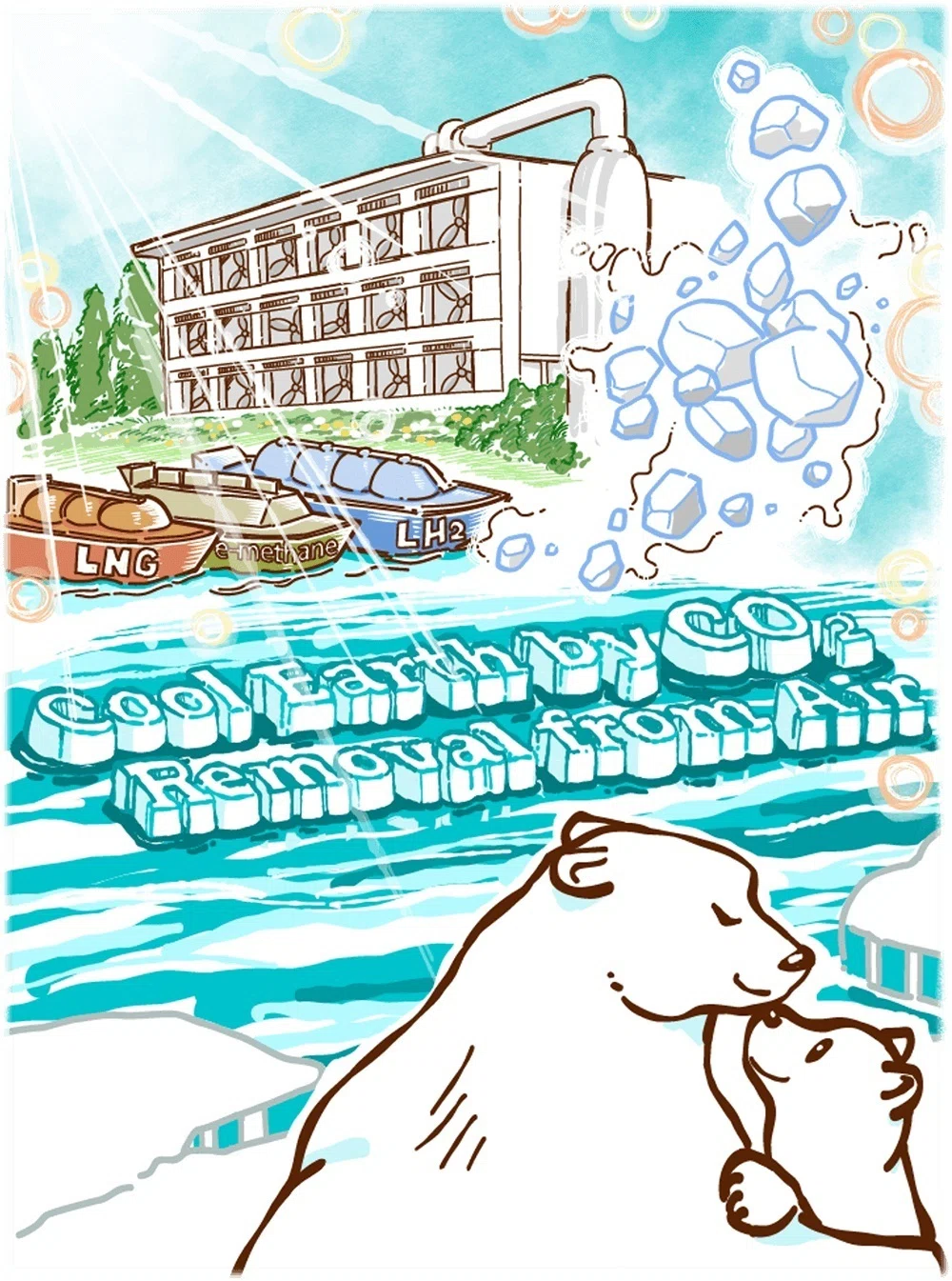 空気中のCO2を回収してドライアイスに！大阪万博にファクトリー設置