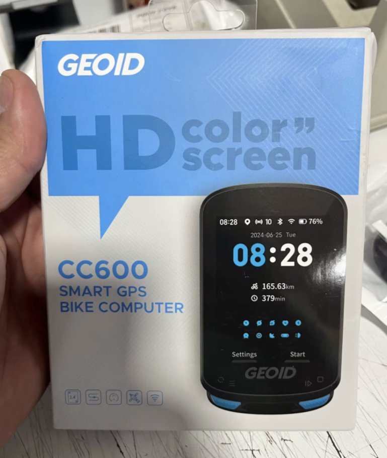 GPS ナビゲーションバイクコンピュータカラフルな画面 Geoid
