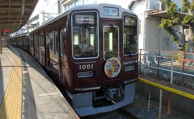 トムとジェリー×阪急電車「ディスプレイモデル阪急1000系宝塚線トムとジェリ」 トムとジェリー×阪急電車「ディスプレイモデル阪急1000系宝塚線