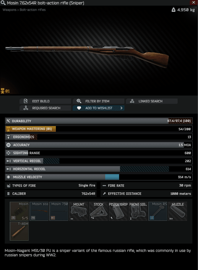 タルコフ　モシンナガン　サプレッサー タルコフ モシンナガン サプレッサー - メルカリ