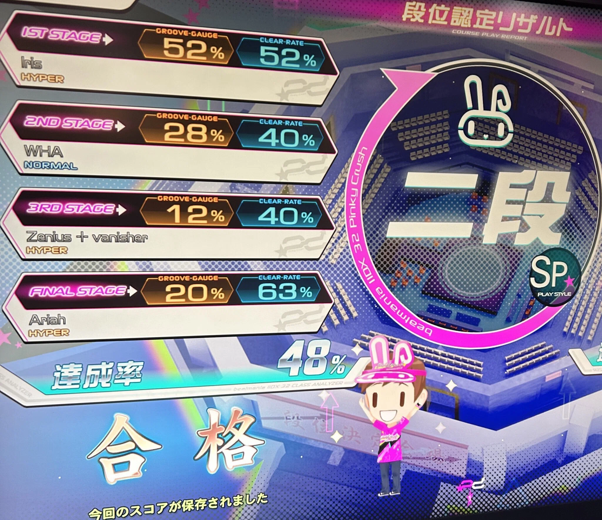 IIDX歴半年・気合と金と時間で六段合格の超楽しいお話｜うーまくん