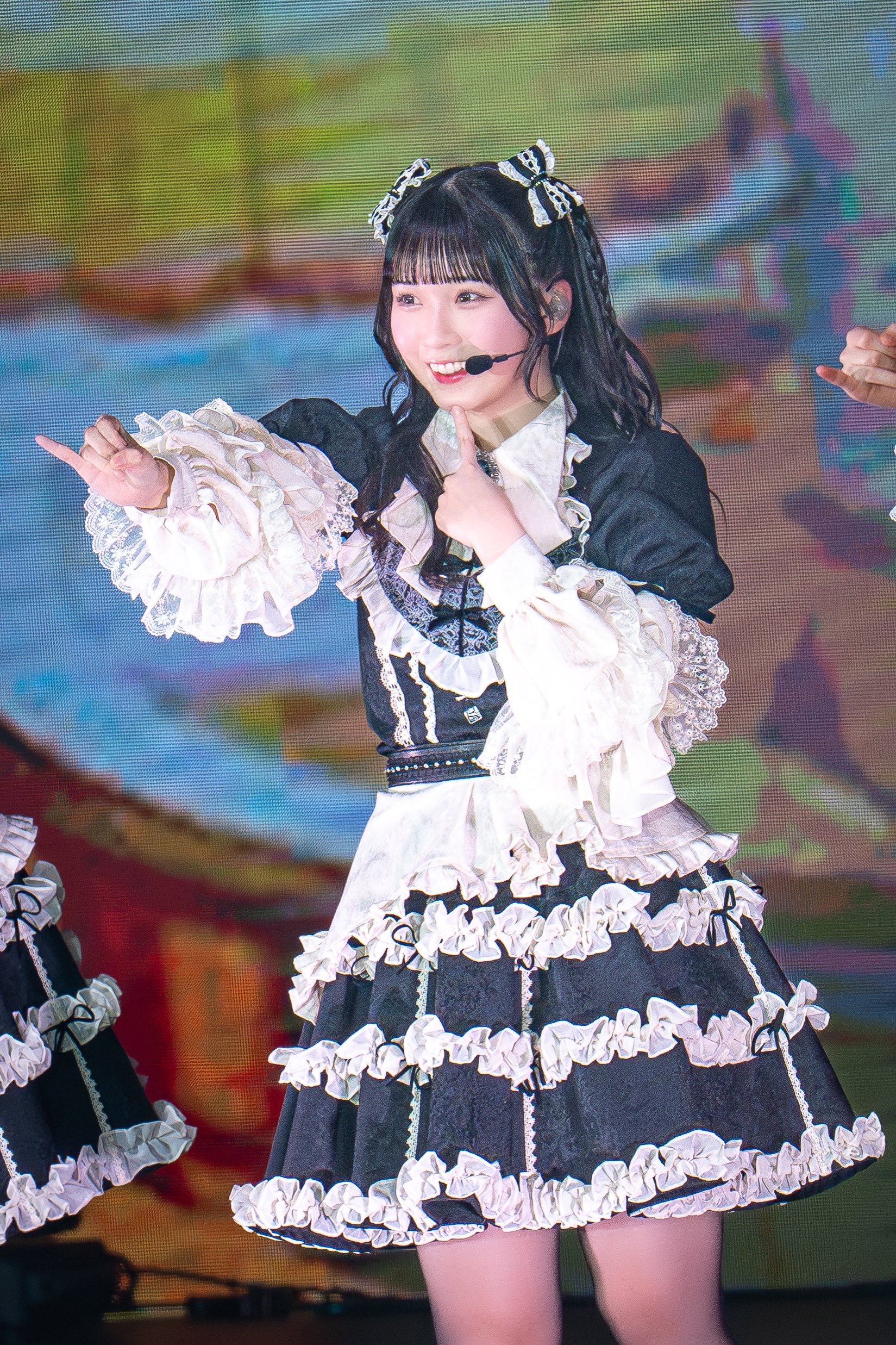 天野香乃愛 直筆 生写真 3周年コンサート衣装 ニアジョイ ニアジョイ 天野香乃愛 チュウ 直筆 生写真 3周年衣装 セット