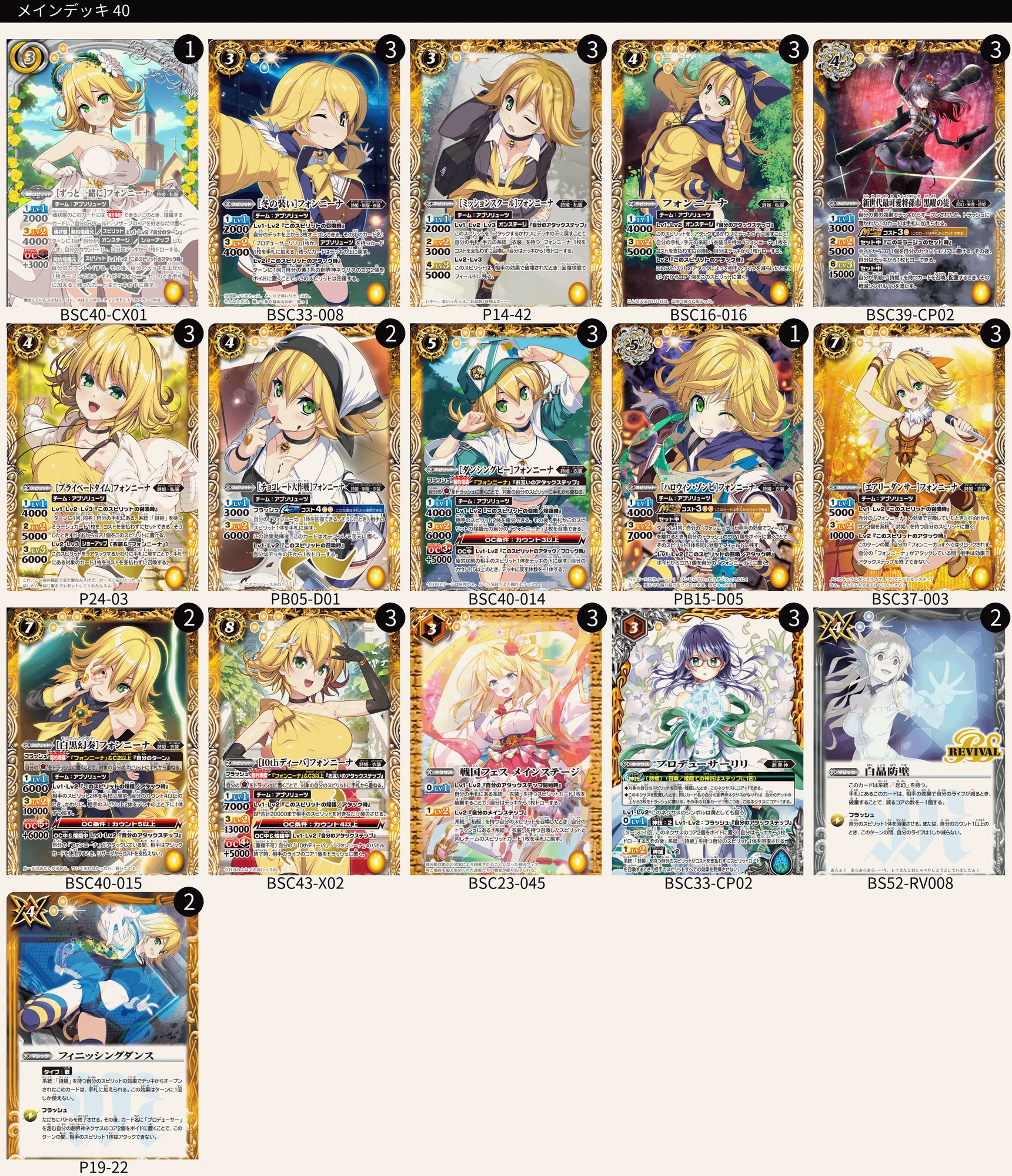 フォンニーナちゃんが見せてくれた景色(プロデューサーカップinBCGFest フォンニーナちゃんが見せてくれた景色(プロデューサーカップinBCGFest