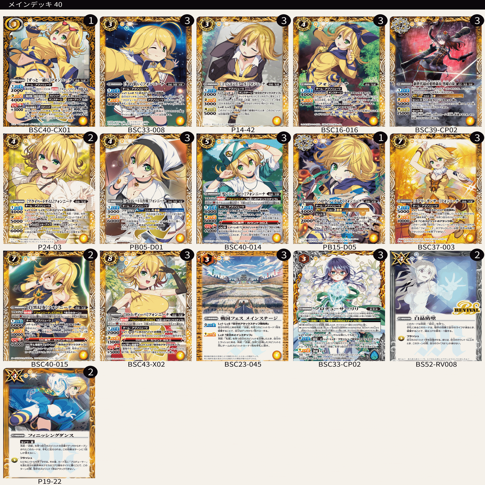 フォンニーナちゃんが見せてくれた景色(プロデューサーカップinBCGFest