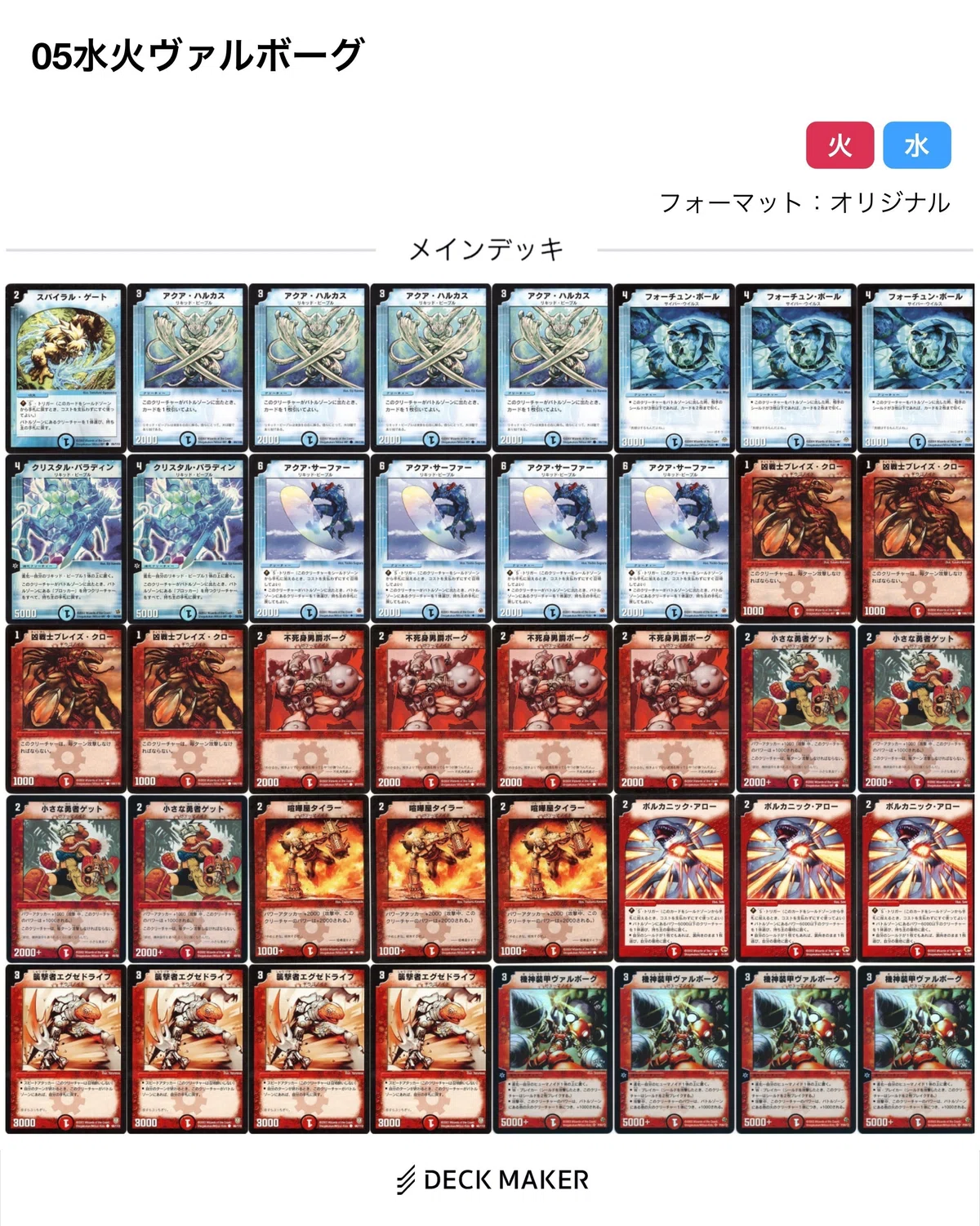 デュエマクラシック05】今日のカード16:機神装甲ヴァルボーグ【デッキ 