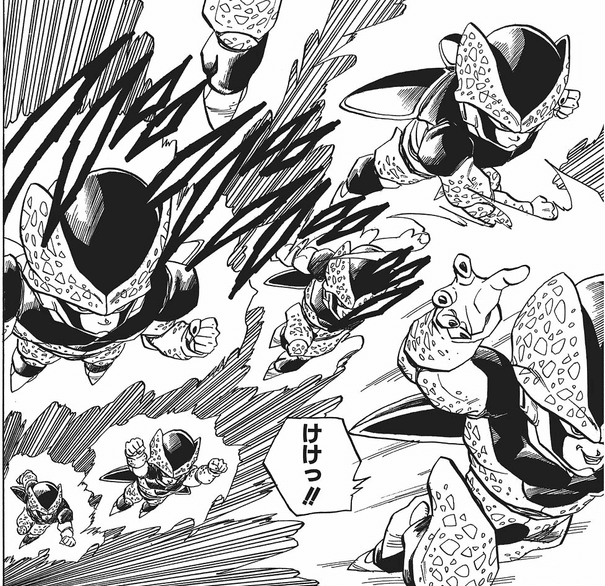 セル画　ドラゴンボール 　セルジュニア戦　（サイズ　26cmx23cm） セル画 ドラゴンボール セルジュニア戦 （サイズ 26cmx23cm） セル画