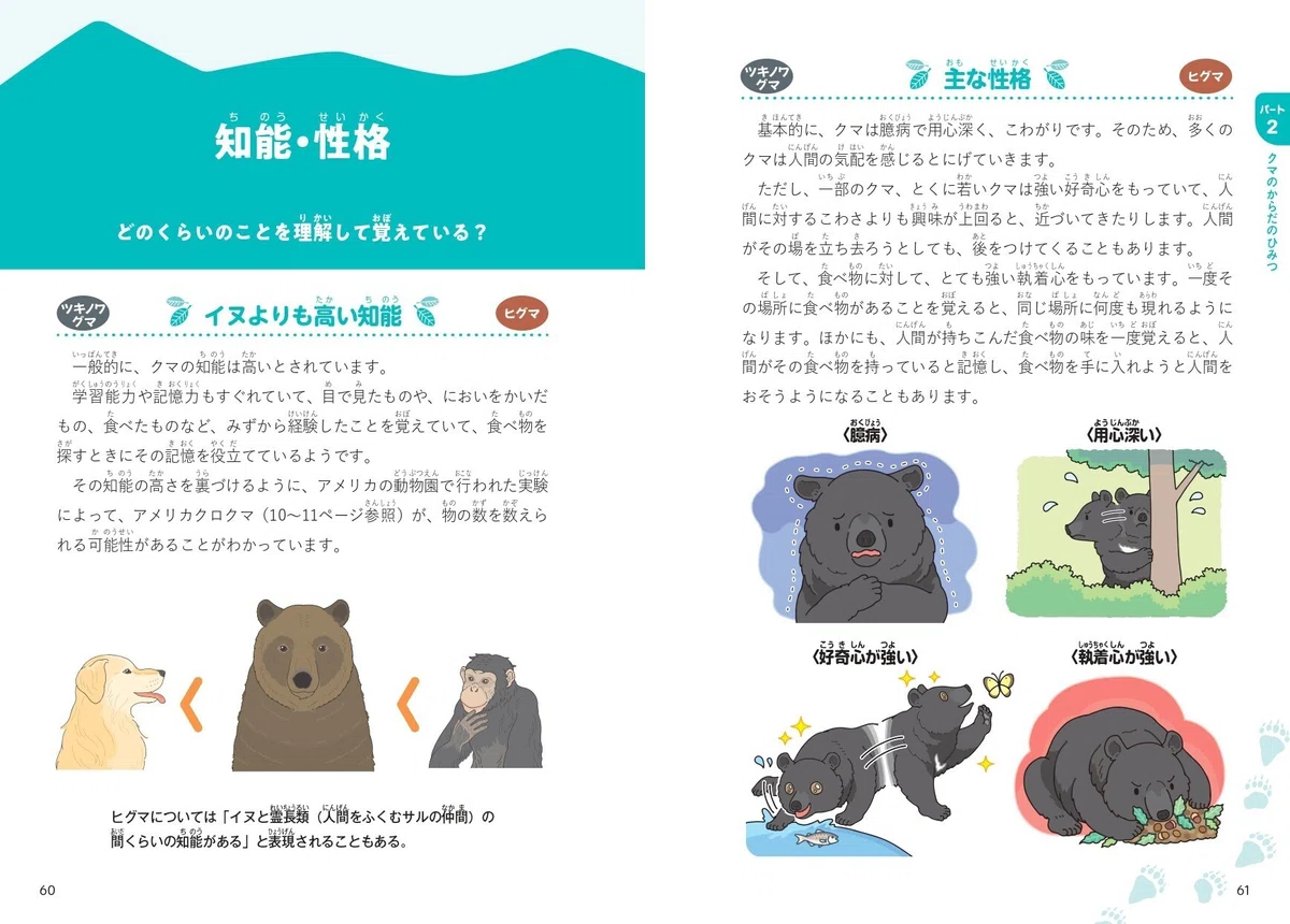 ツキノワグマとヒグマの違い、行動・能力など“クマのすべて”がわかる『にっぽんのクマ』3月17日に発売|カンゼン