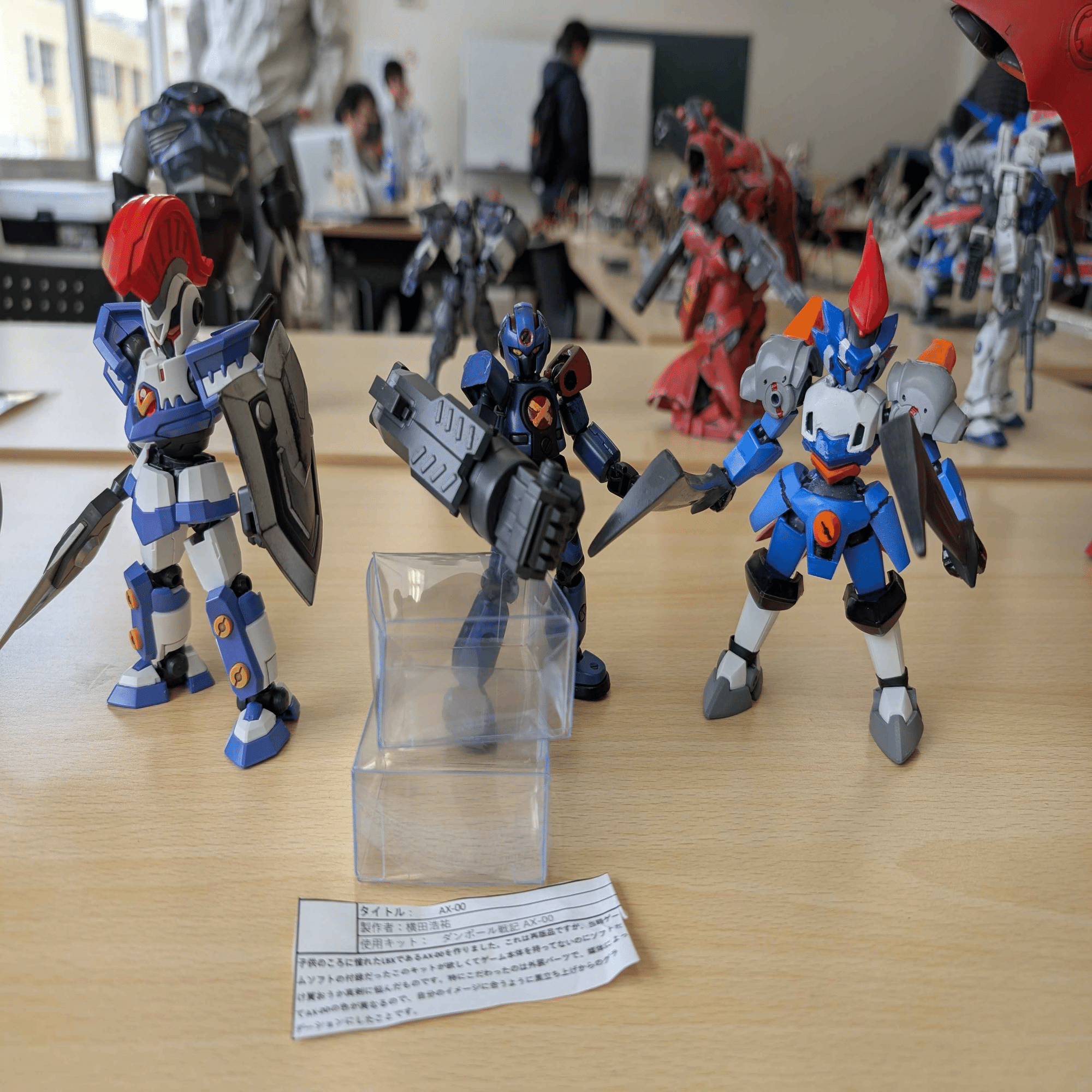 思い出のキット：ダンボール戦機 AX-00｜JUMA北海道 北海道学生模型連盟