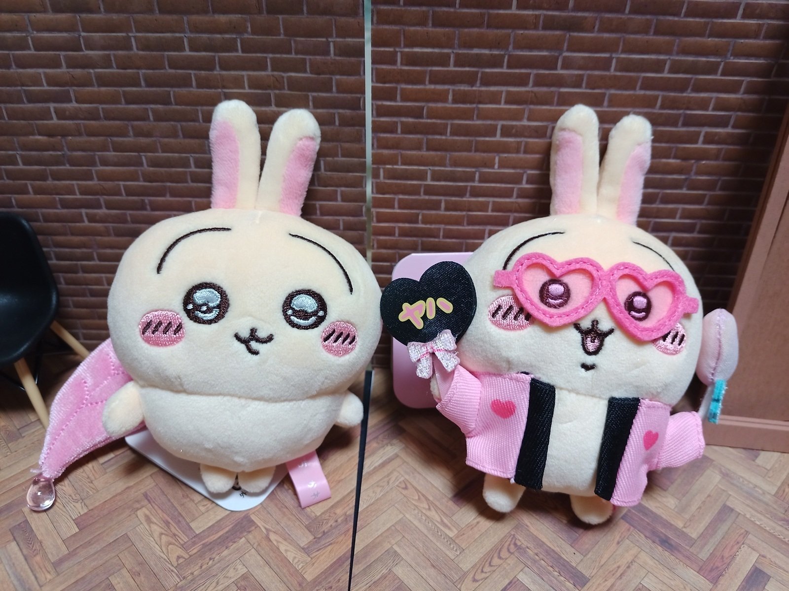 スッキリ目のうさぎマスコット、オタ活うさぎマスコットをゲット