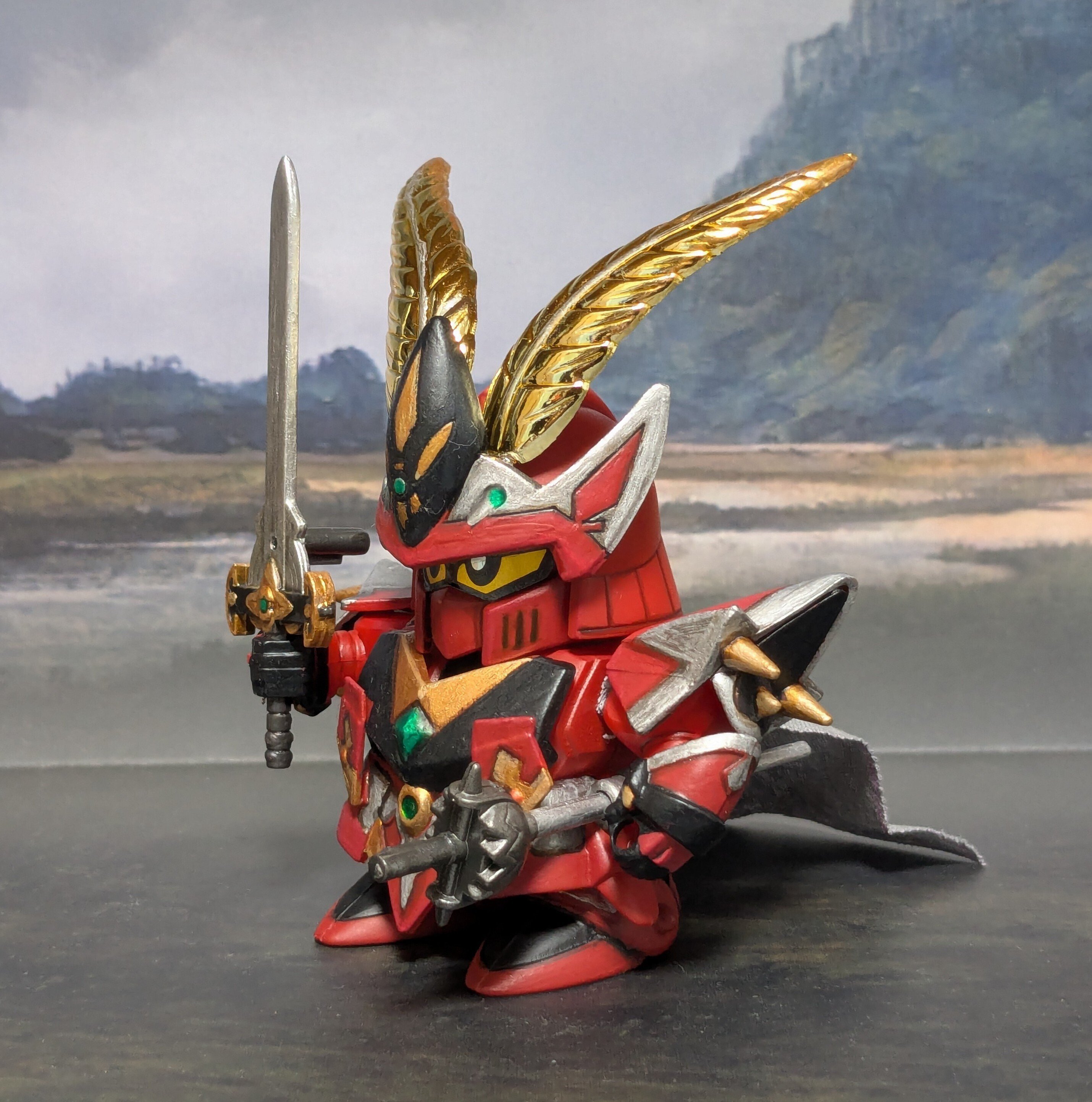 レアキット？ SDガンダム BB戦士 麗騎士 レッドウォーリア シタデル