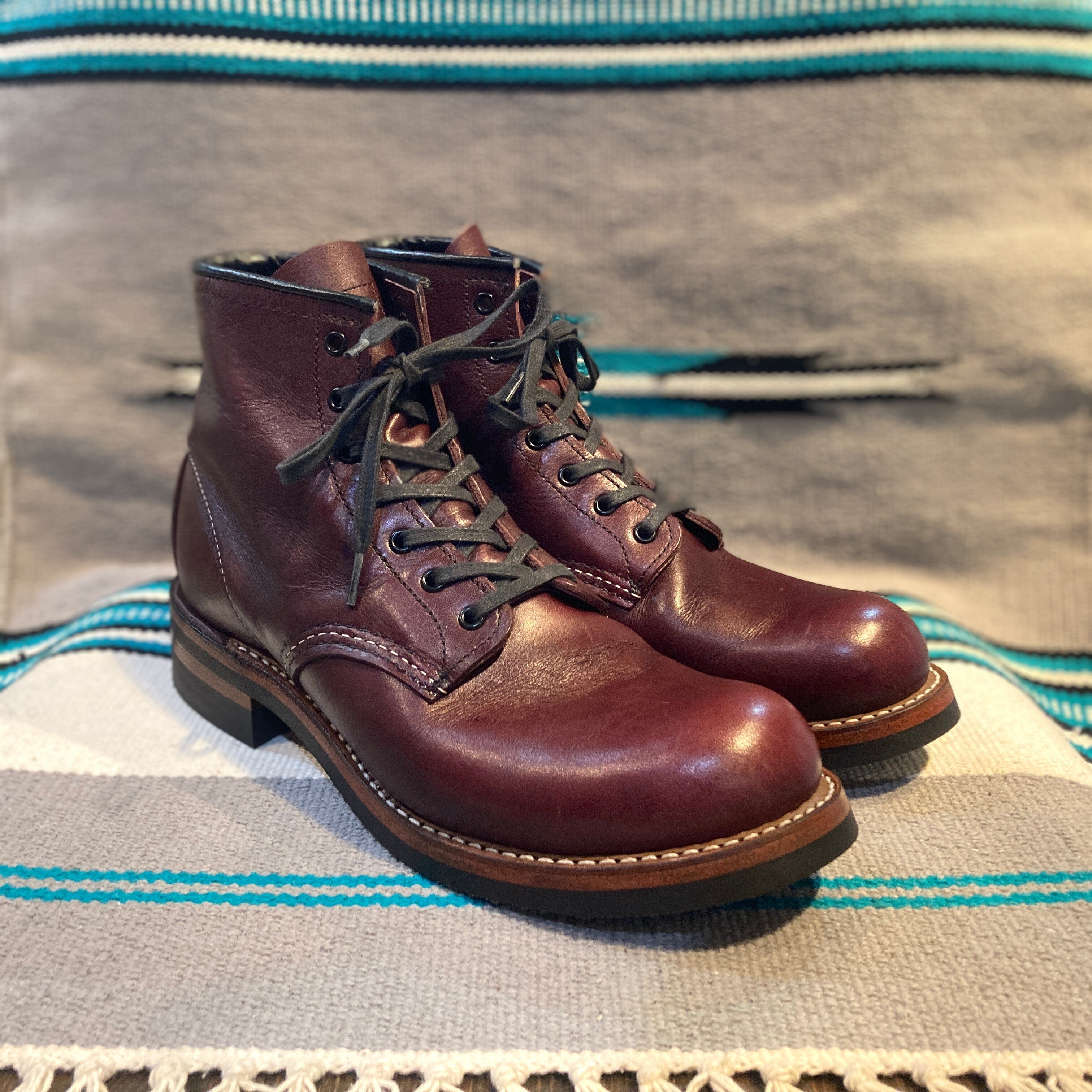 RED WING ベックマン9015 9.5ソールリペア済 27.5 レッドウィング/Redwing専門修理のBECKMAN:9015ベックマンブーツ