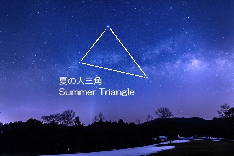 🌟 夏の大三角と天の川 🌟｜ひでゆき 星の写真家