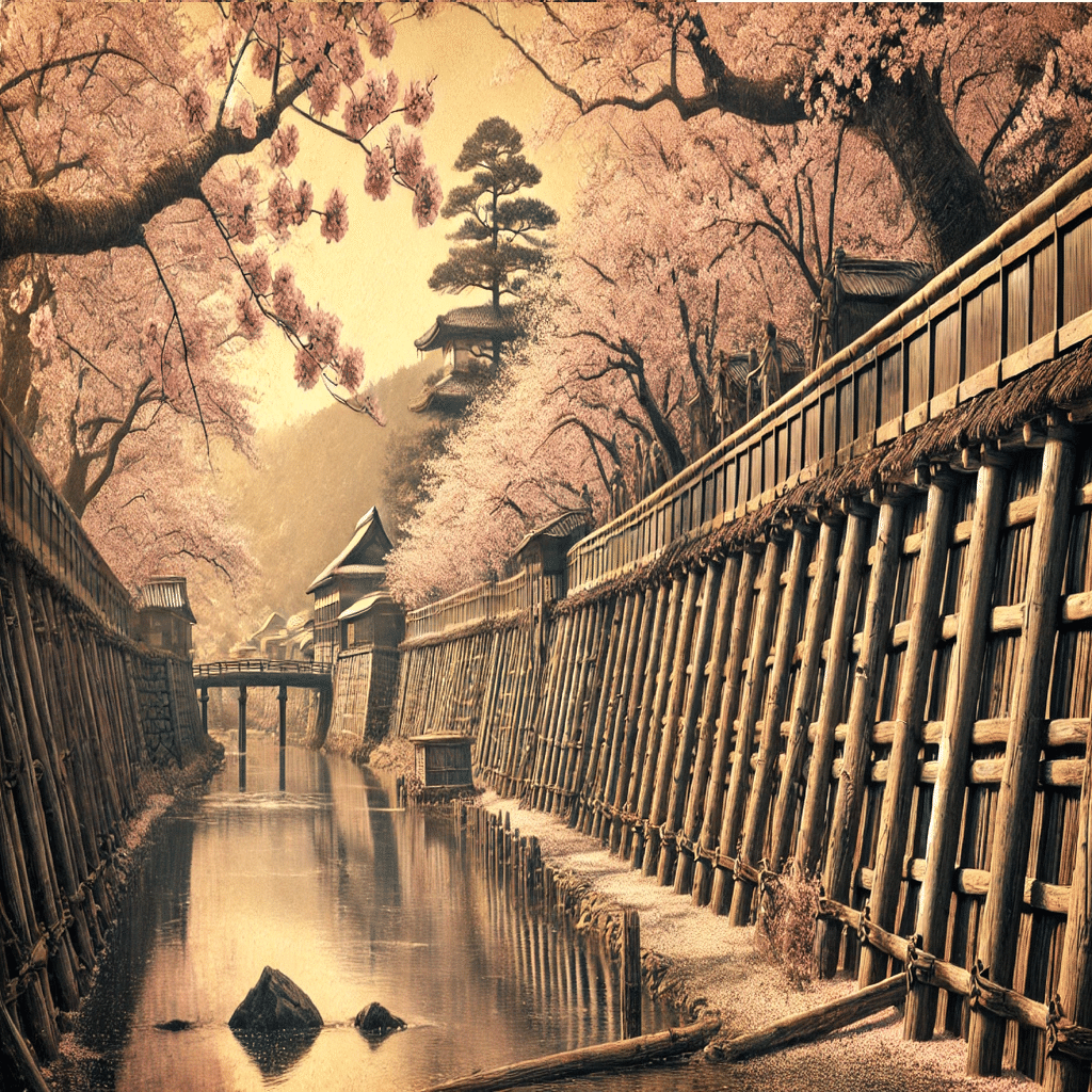 薩摩、風景画手描き 駿府を守った薩摩土手 歌絵編 第3章 歴史と未来を紡ぐ物語｜祭門飛鳥