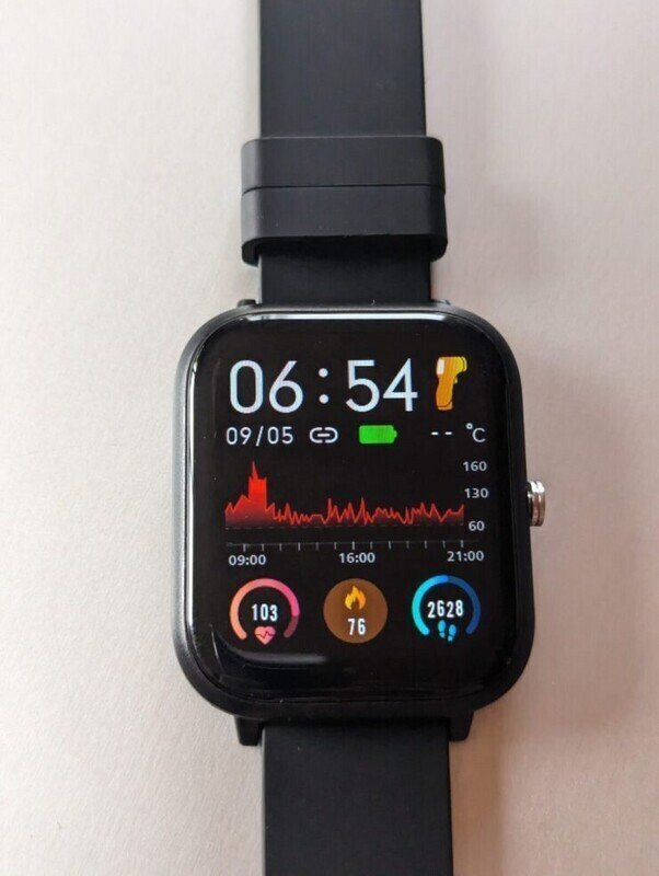 3000円の激安中華スマートウォッチを買ってみた｜とまじぃ